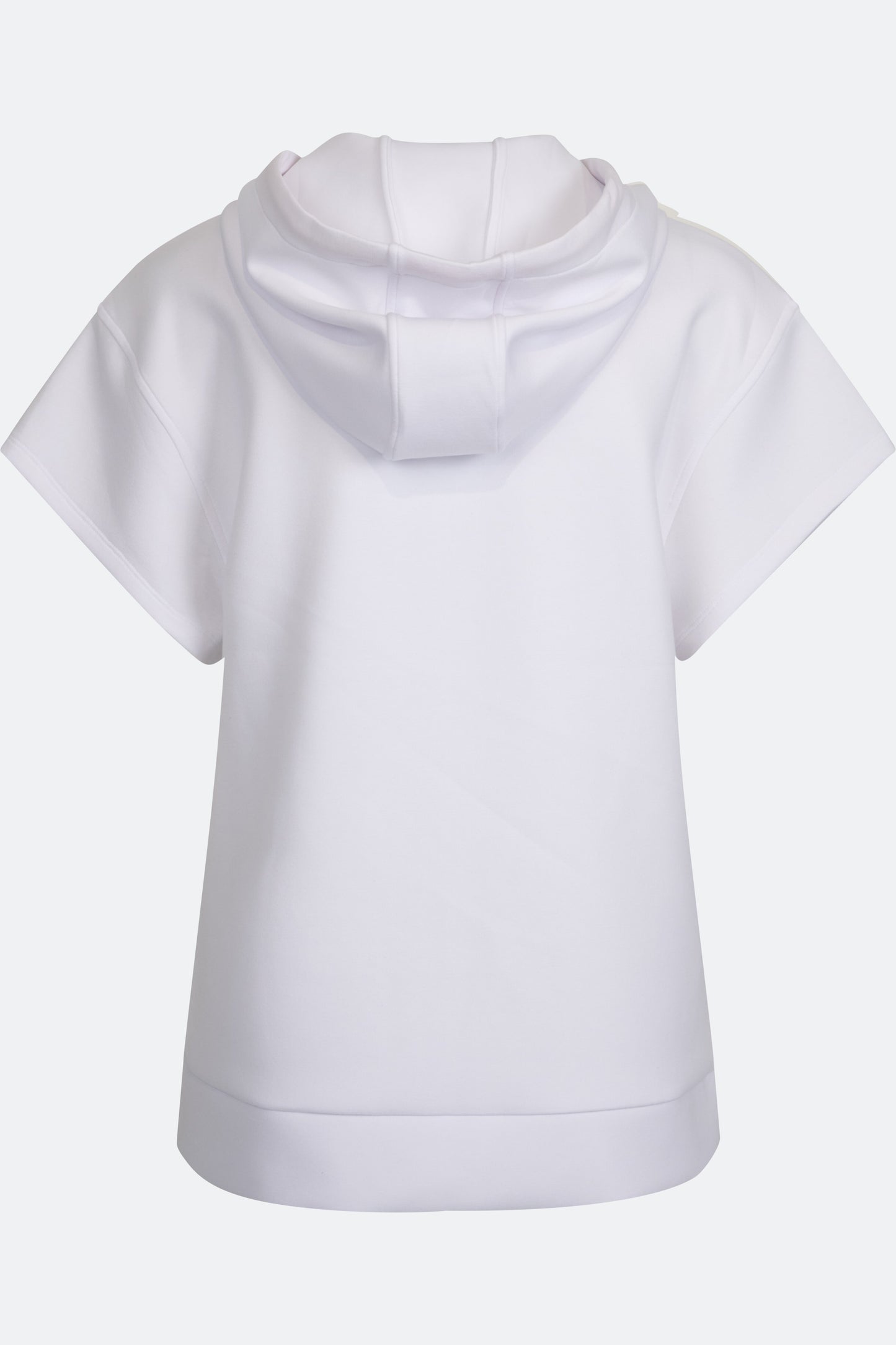 Hooded Short Sleeve Sweater