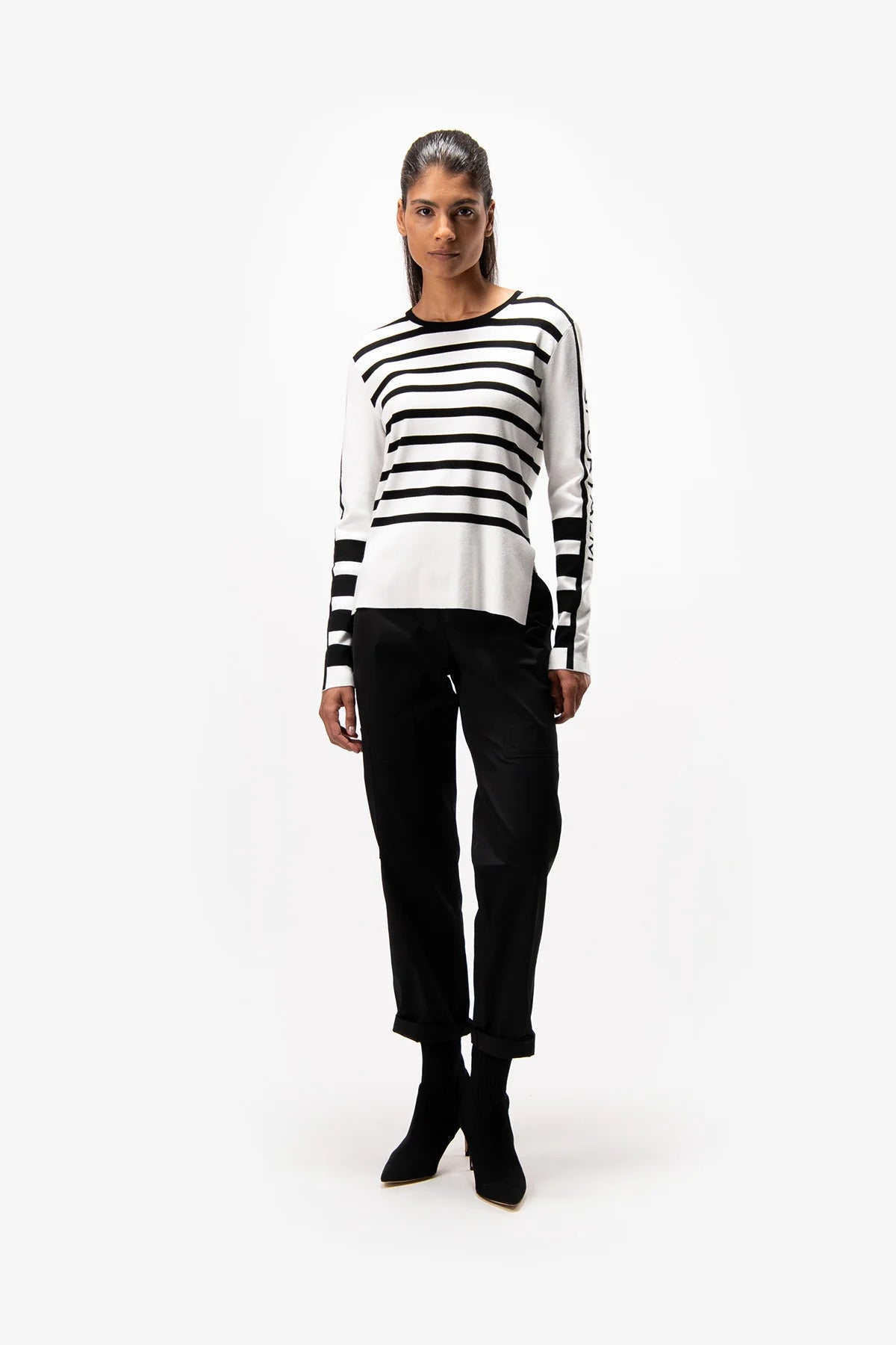 Striped Knitted Sweater
