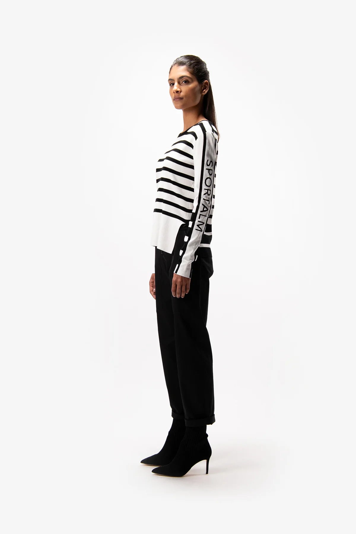 Striped Knitted Sweater