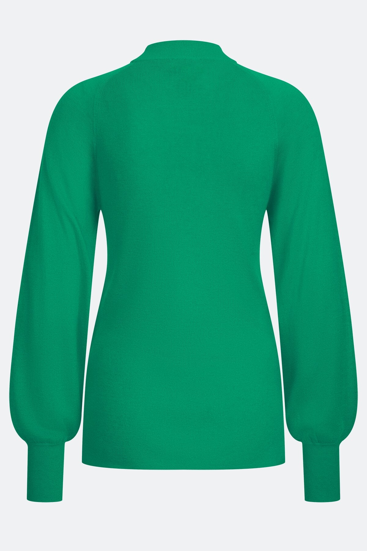 Pullover with Stand-Up Collar