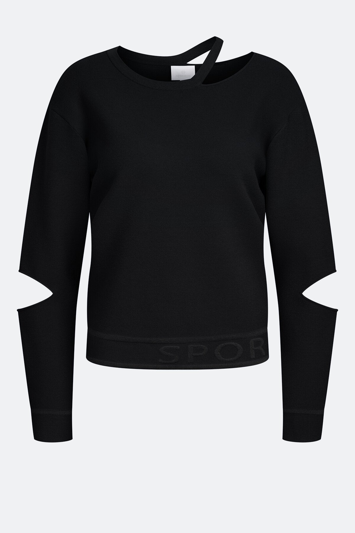 Pullover with Hole Details