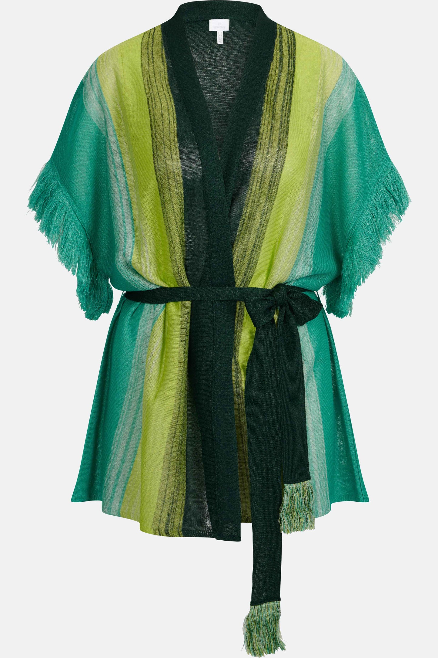 Cardigan with Grading Color