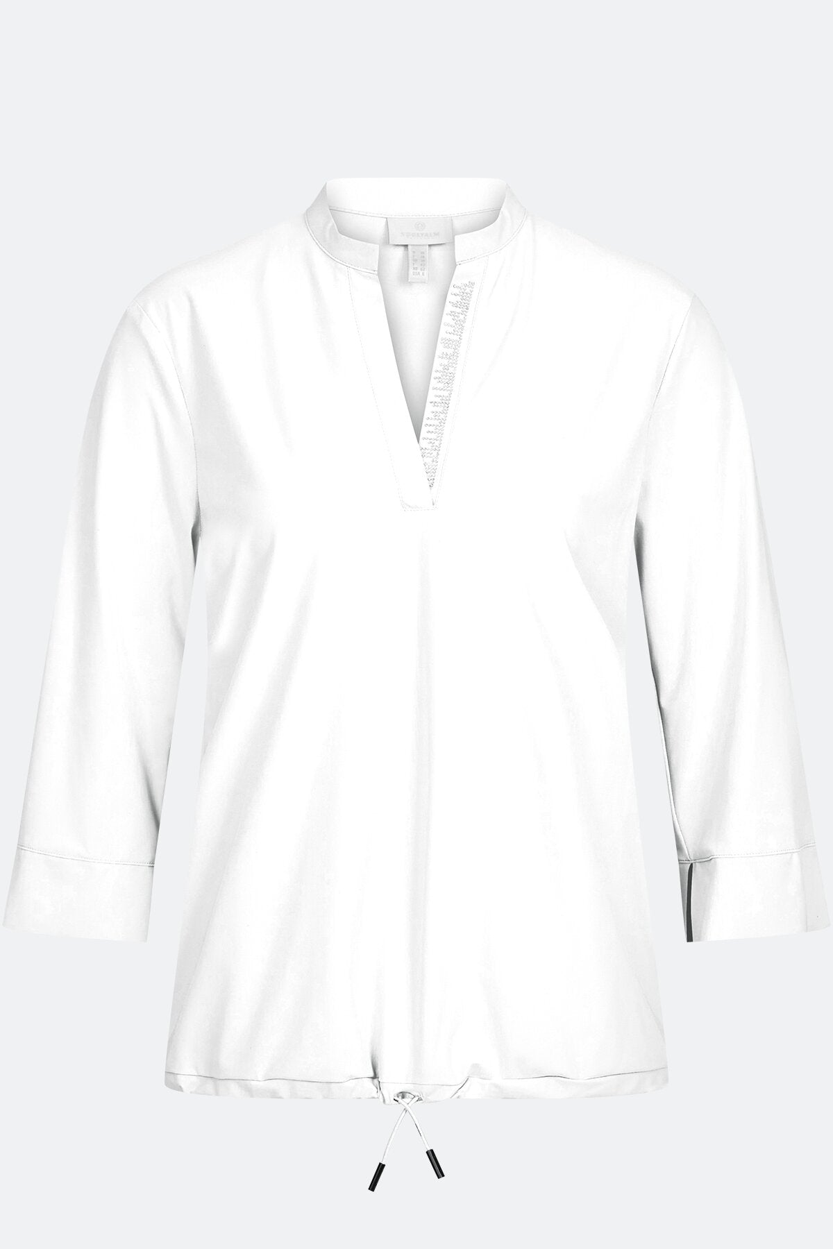 Lace-Up Blouse