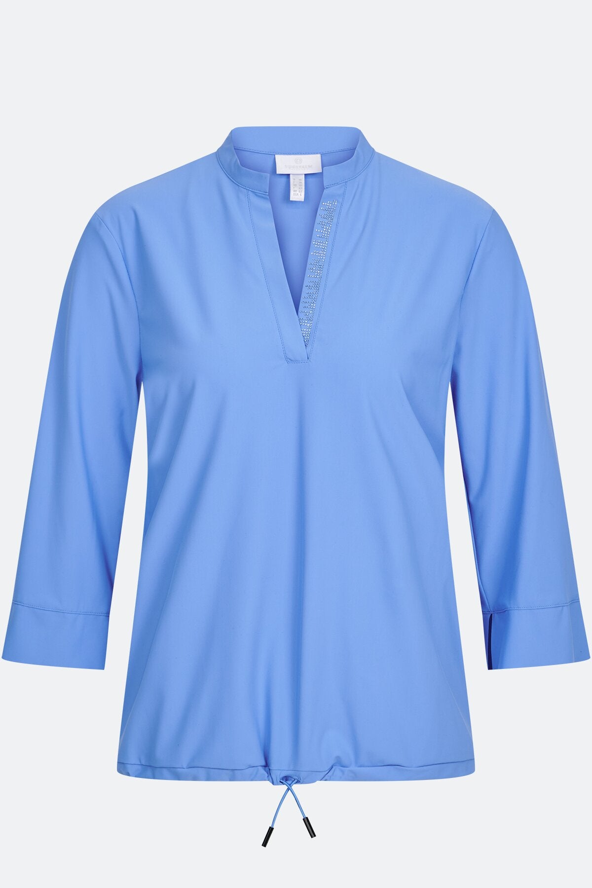 Lace-Up Blouse