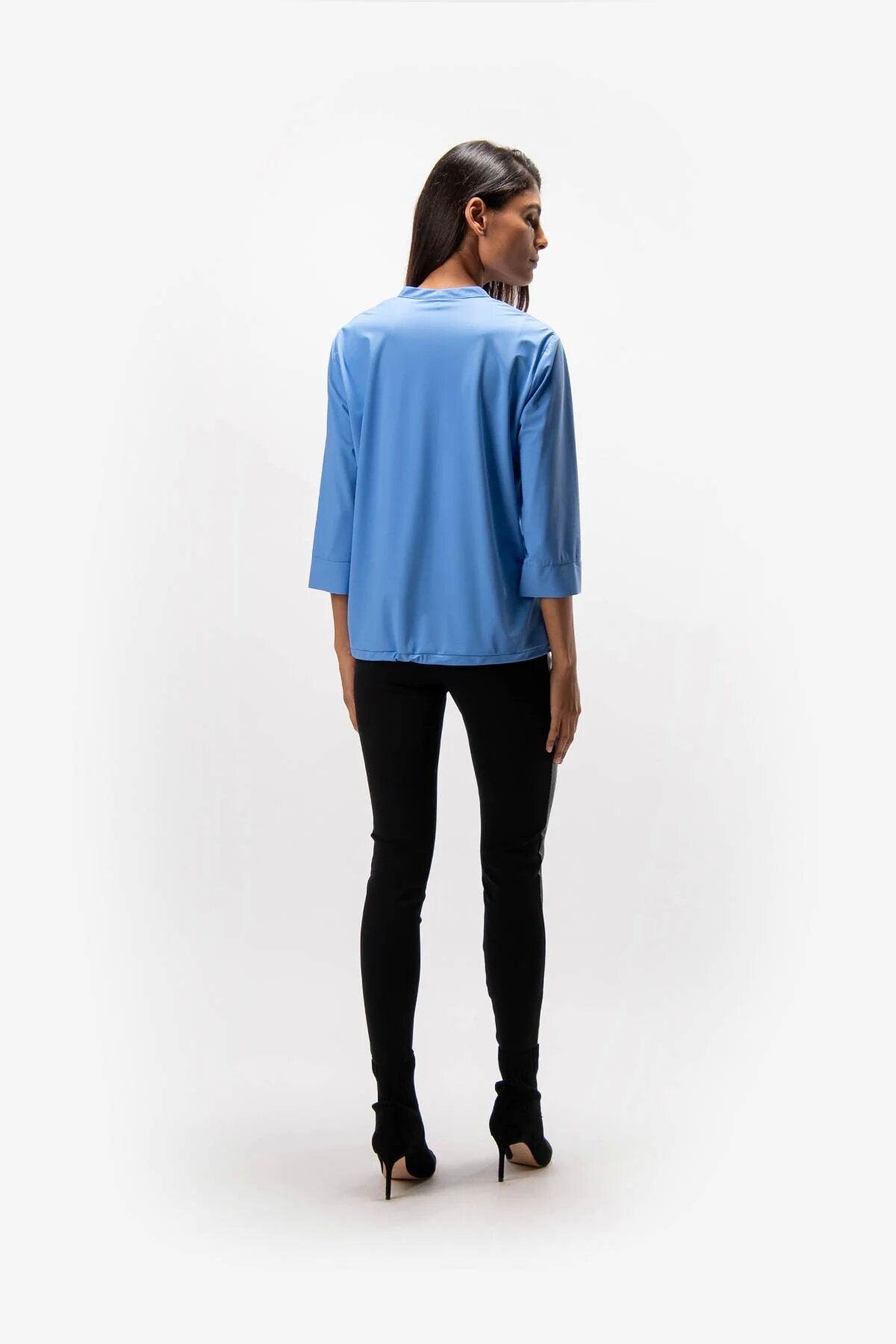 Lace-Up Blouse