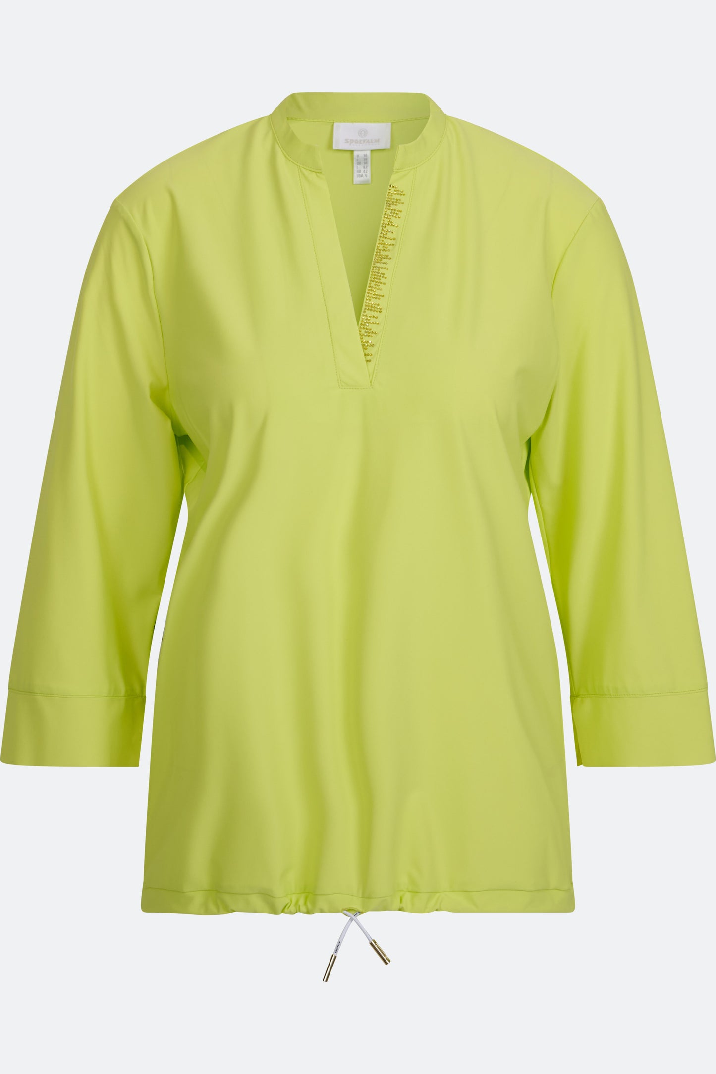 Lace-Up Blouse