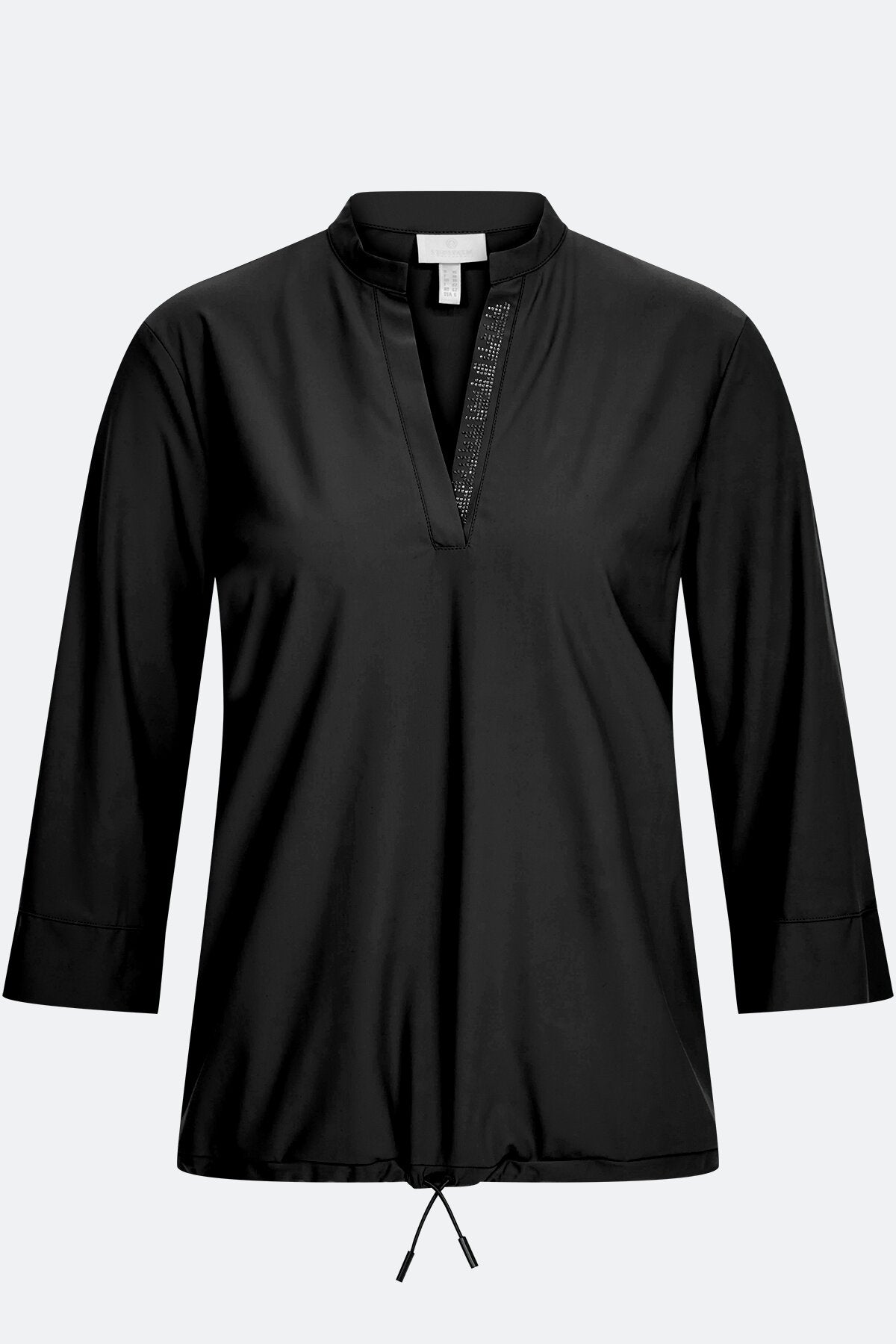 Lace-Up Blouse