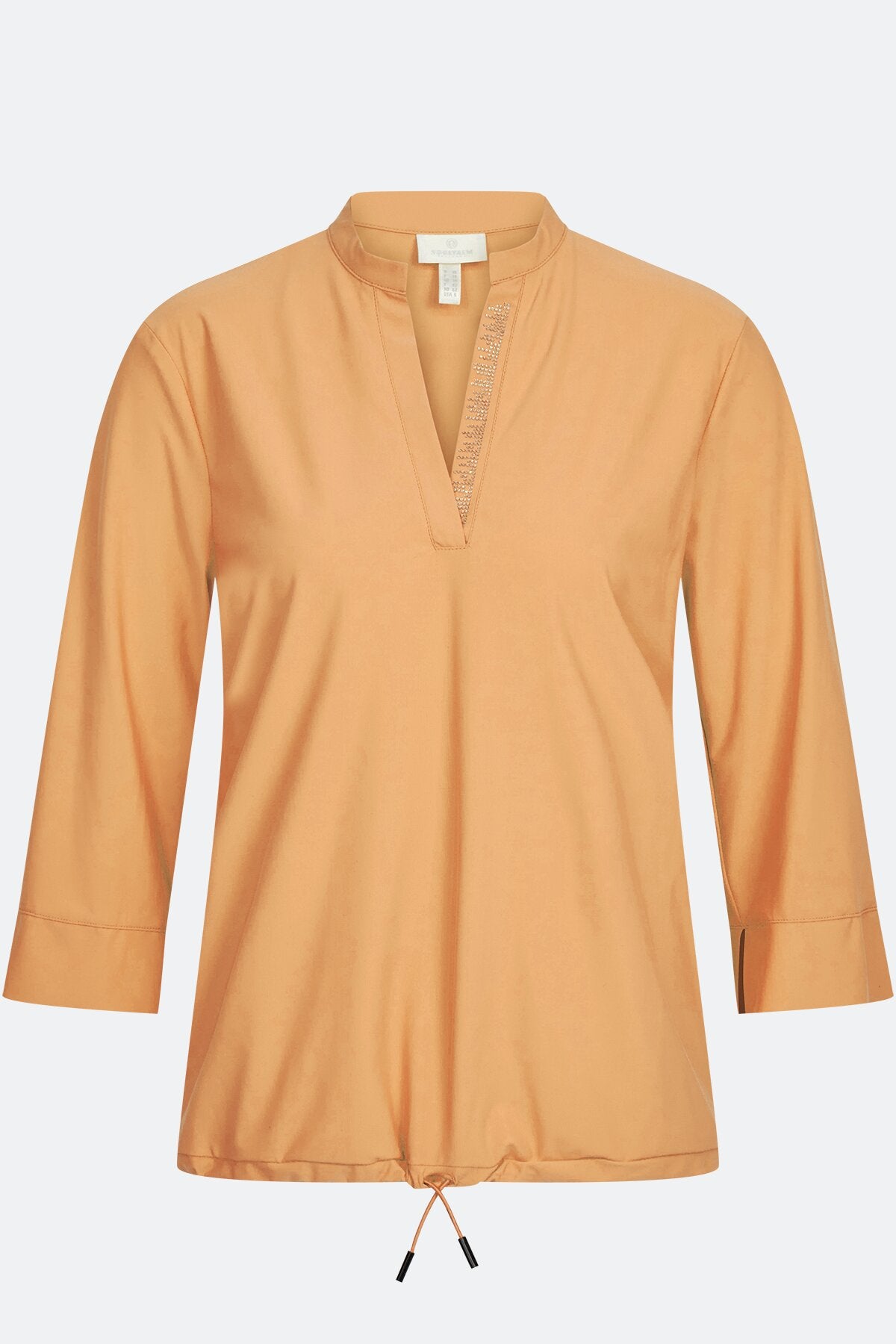 Lace-Up Blouse