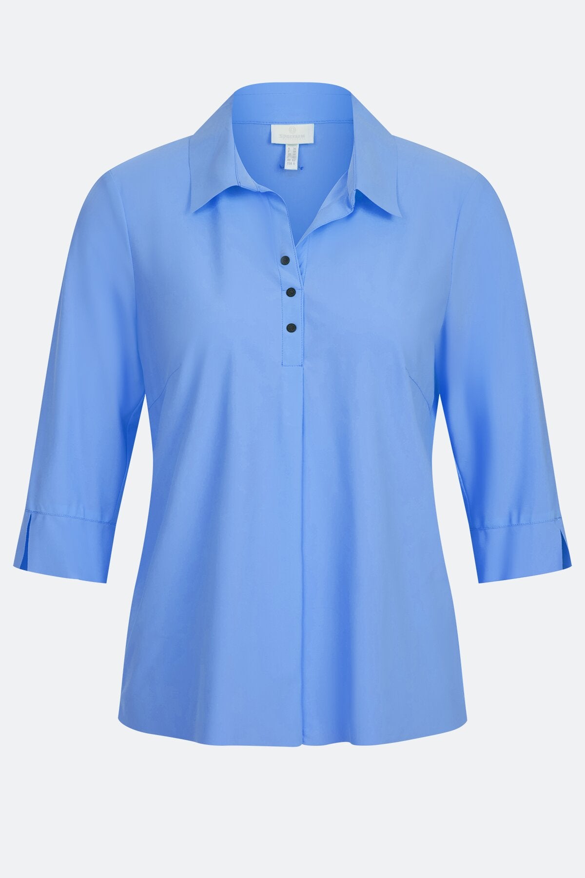 Polo Shirt Style Blouse