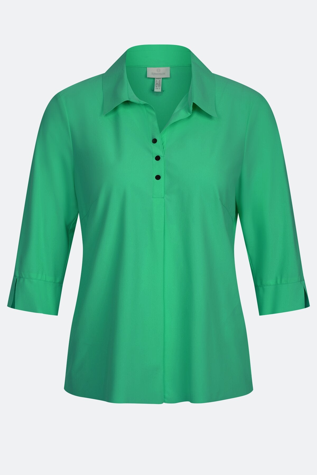 Polo Shirt Style Blouse