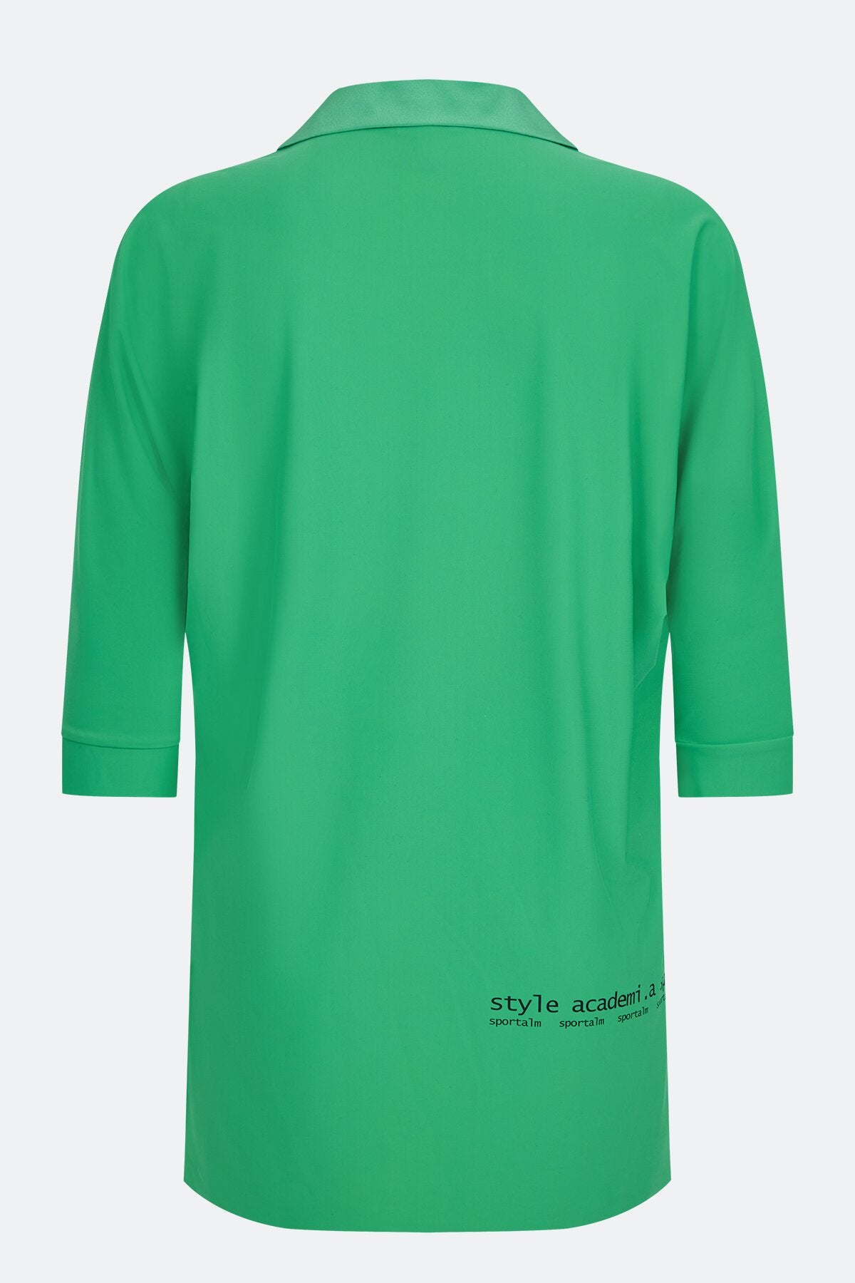 前短后长短袖休闲上衣