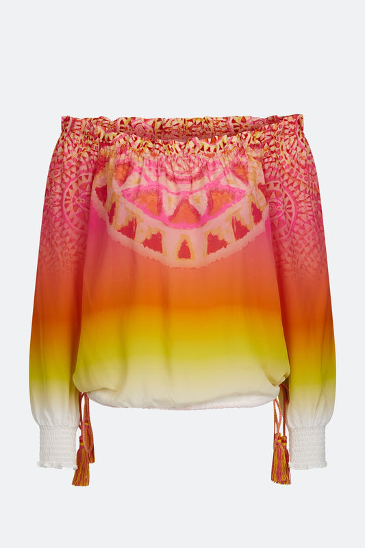 Shoulder-Free Blouse