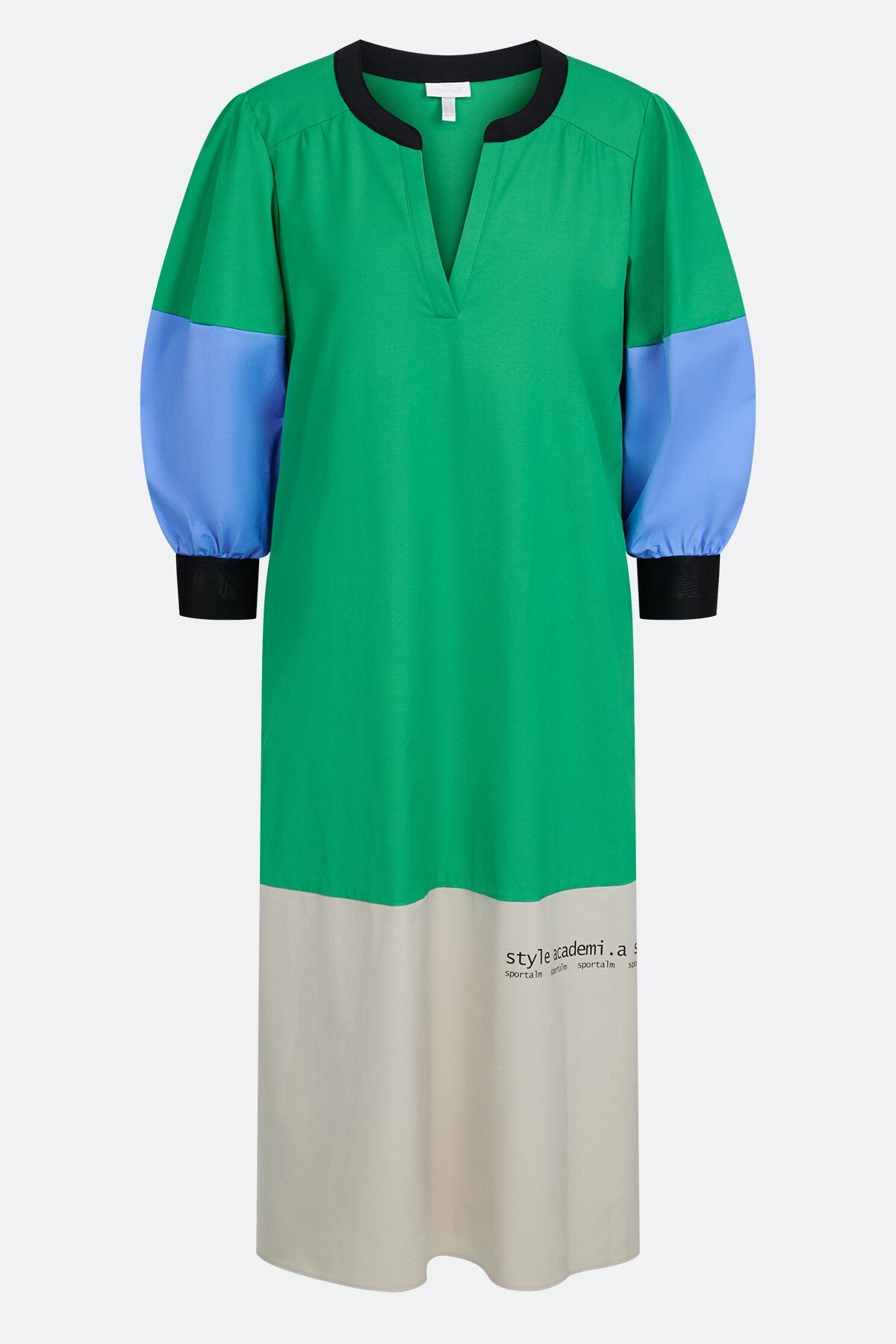 3-Colour Maxi Dress