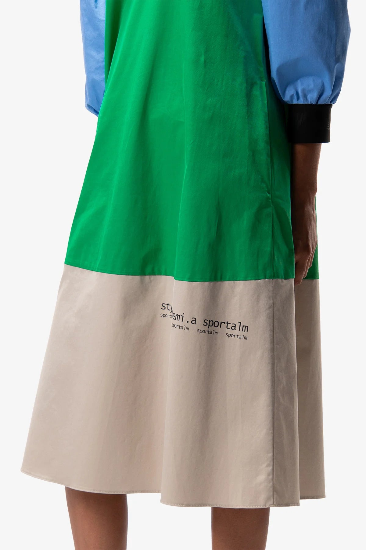 3-Colour Maxi Dress