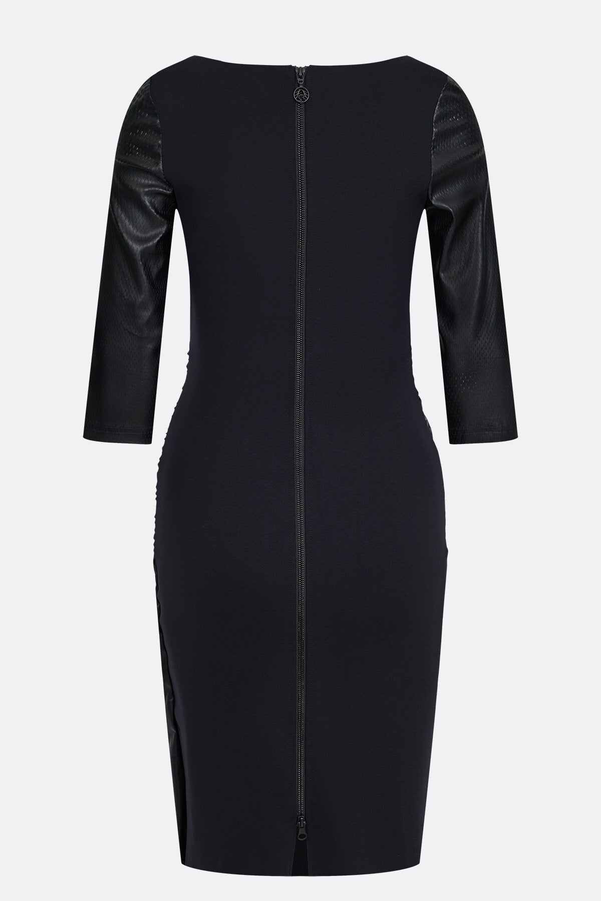 Leather Shift Dress