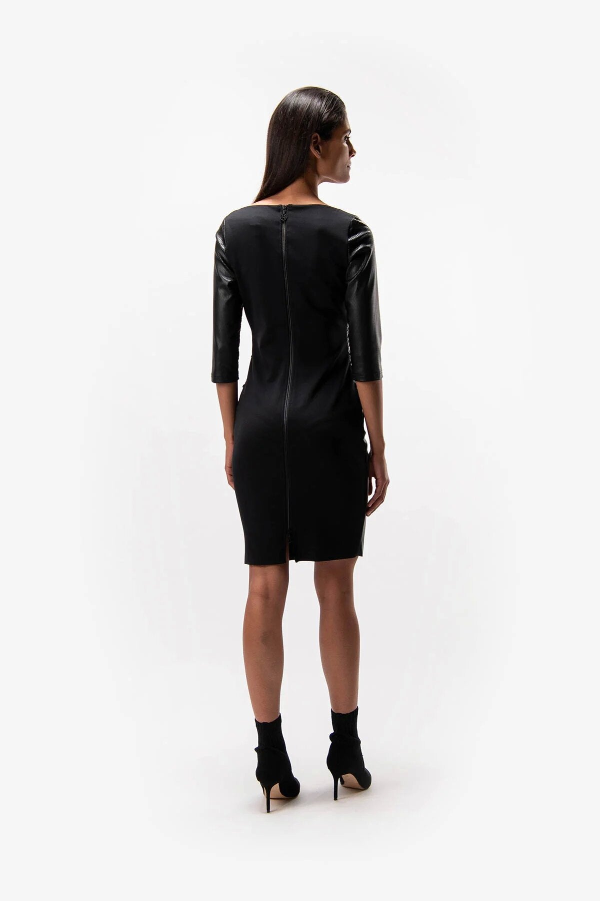 Leather Shift Dress
