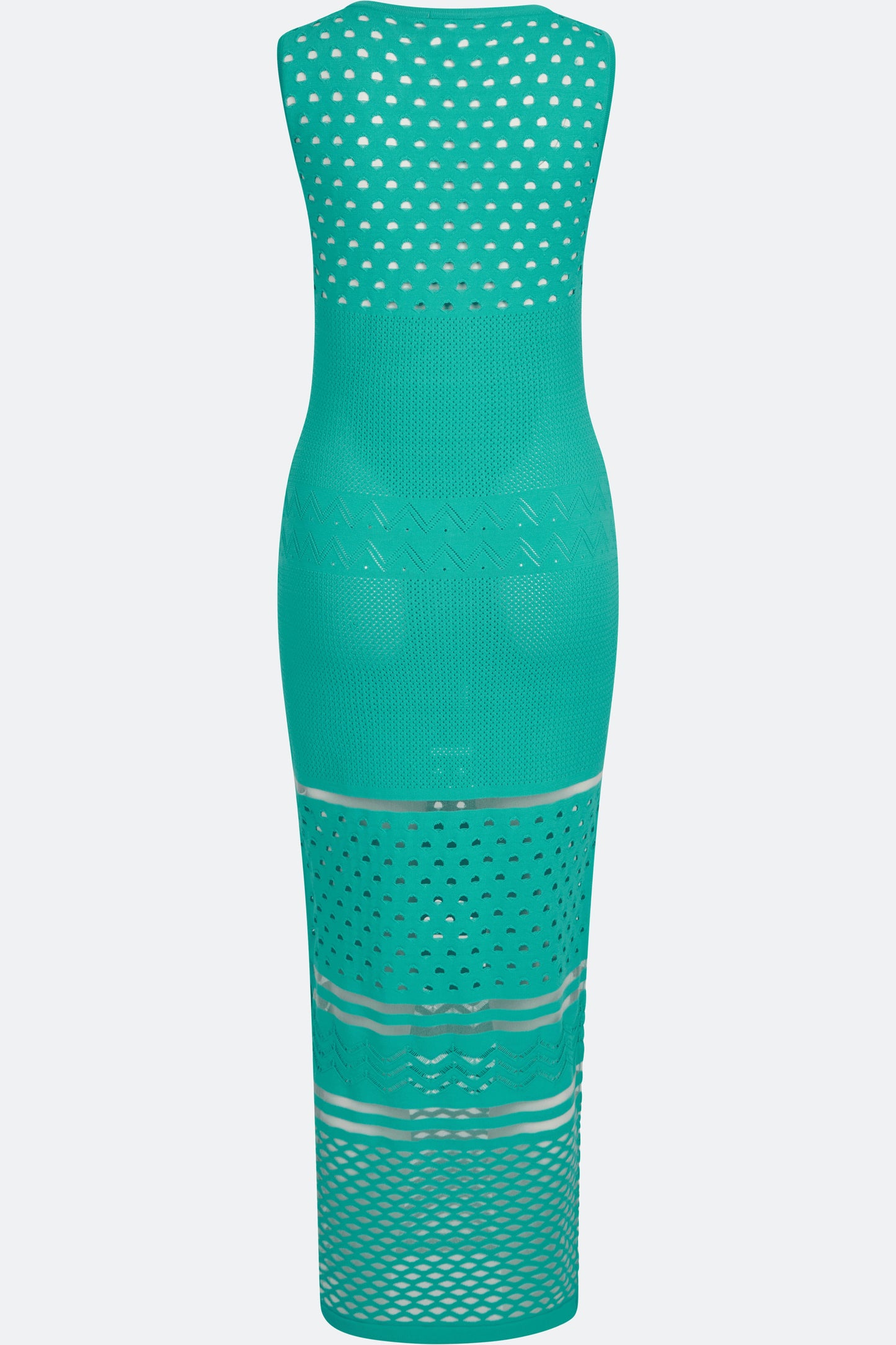 Knitted Dress with Holes