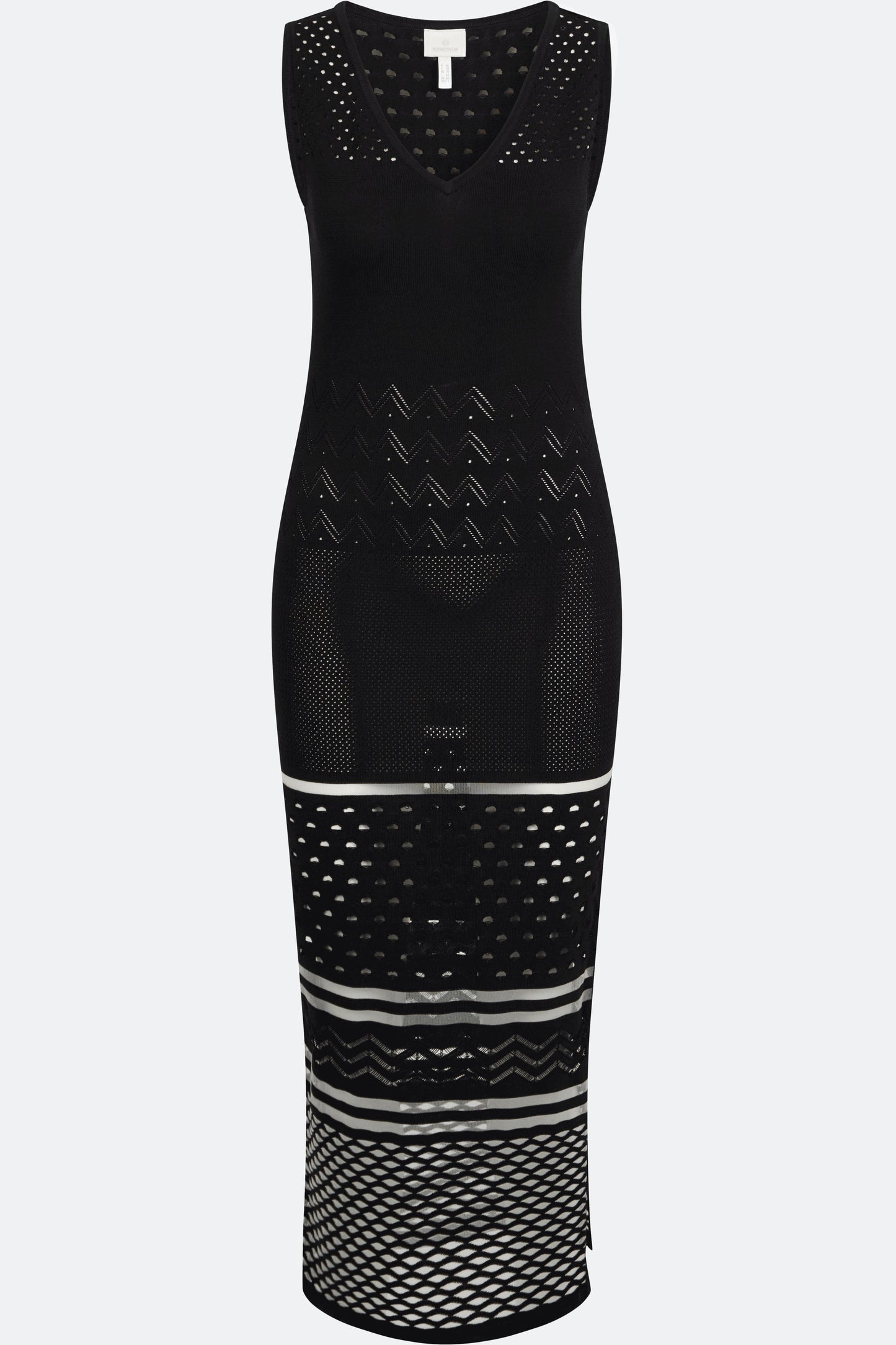 Knitted Dress with Holes