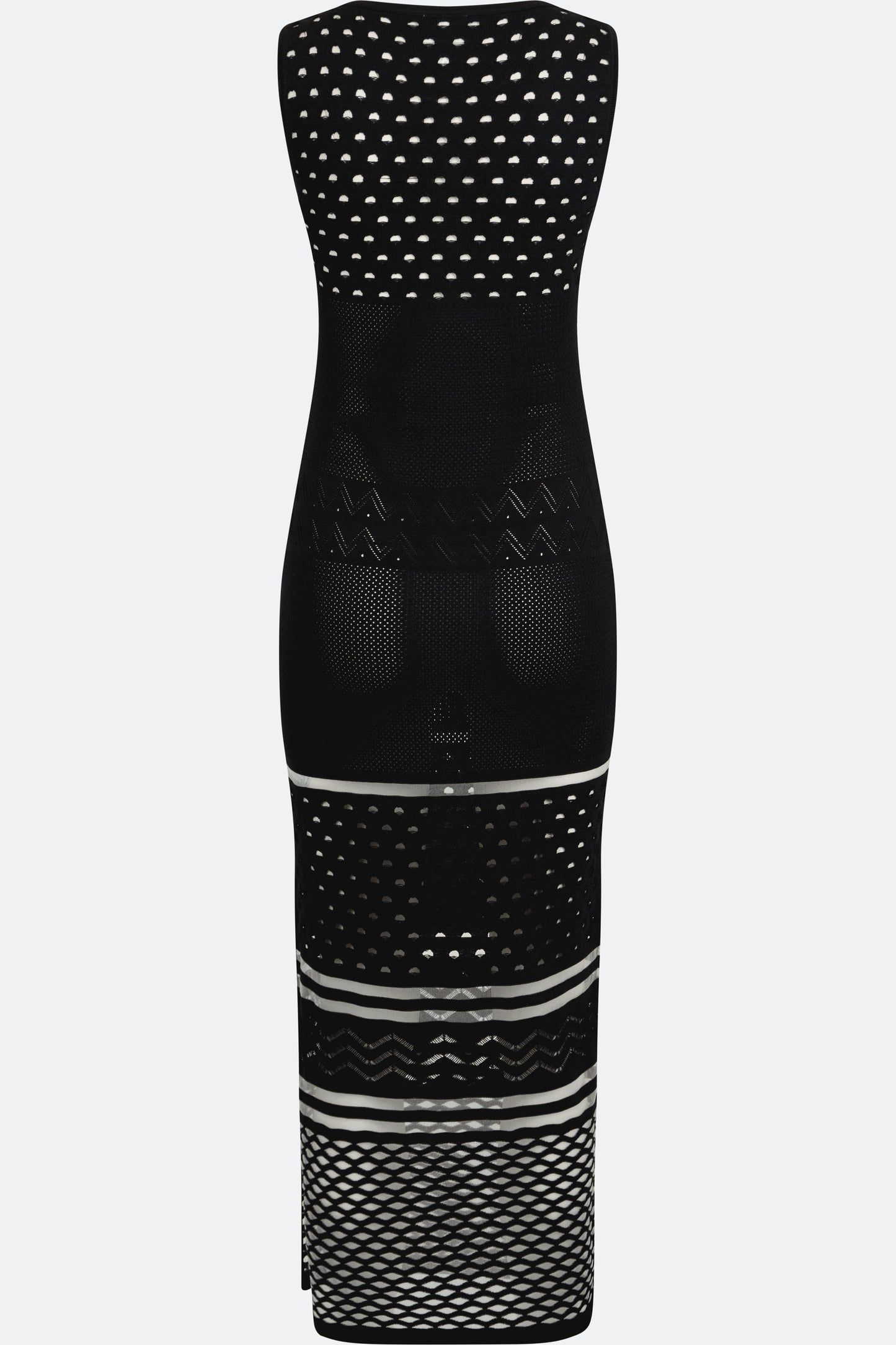 Knitted Dress with Holes