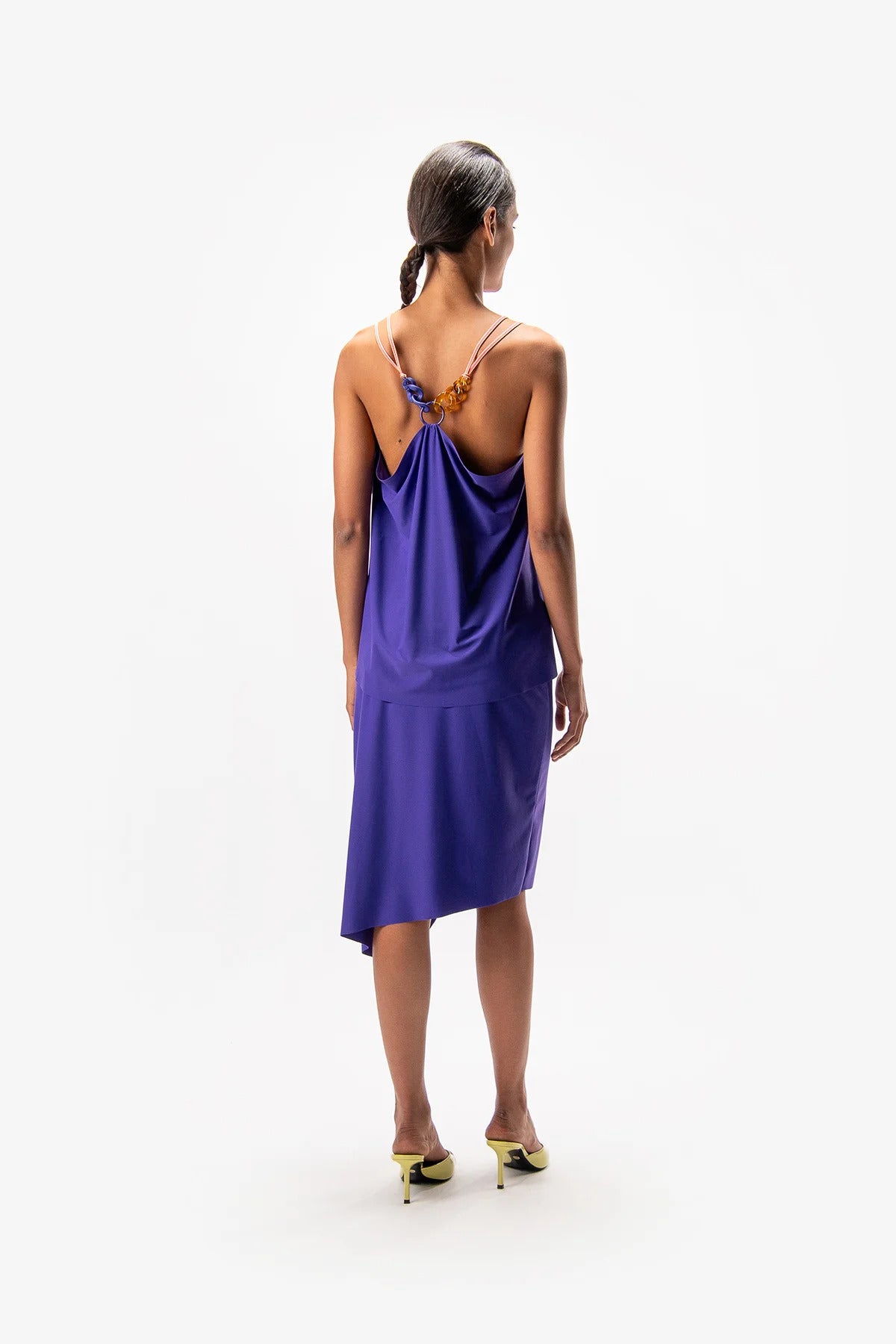 Slip-On Skirt In Wrap-Around Look