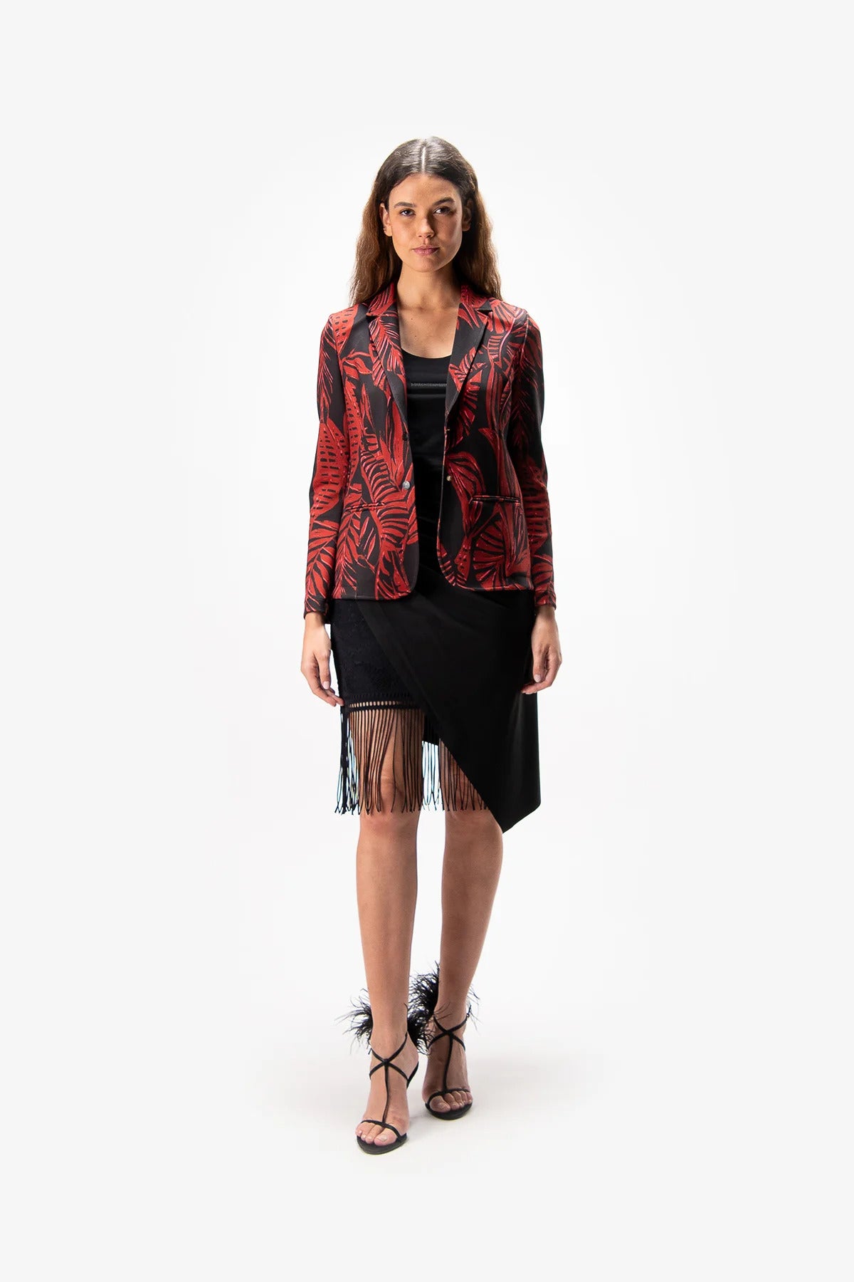 Skirt with Fringe