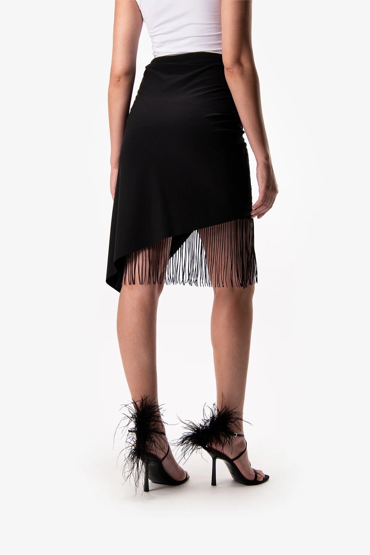 Skirt with Fringe
