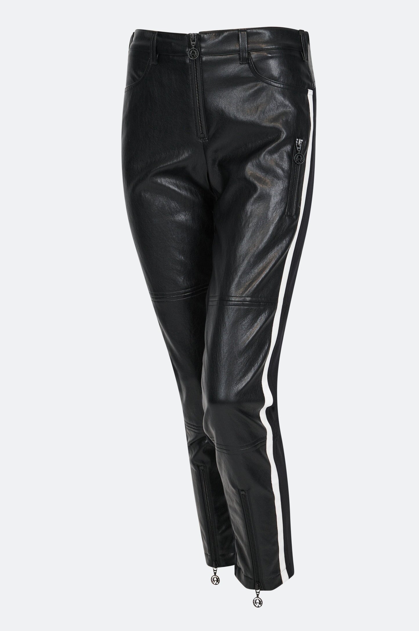 Slim Trousers in Biker Style
