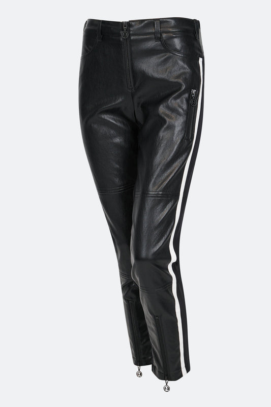 Slim Trousers in Biker Style