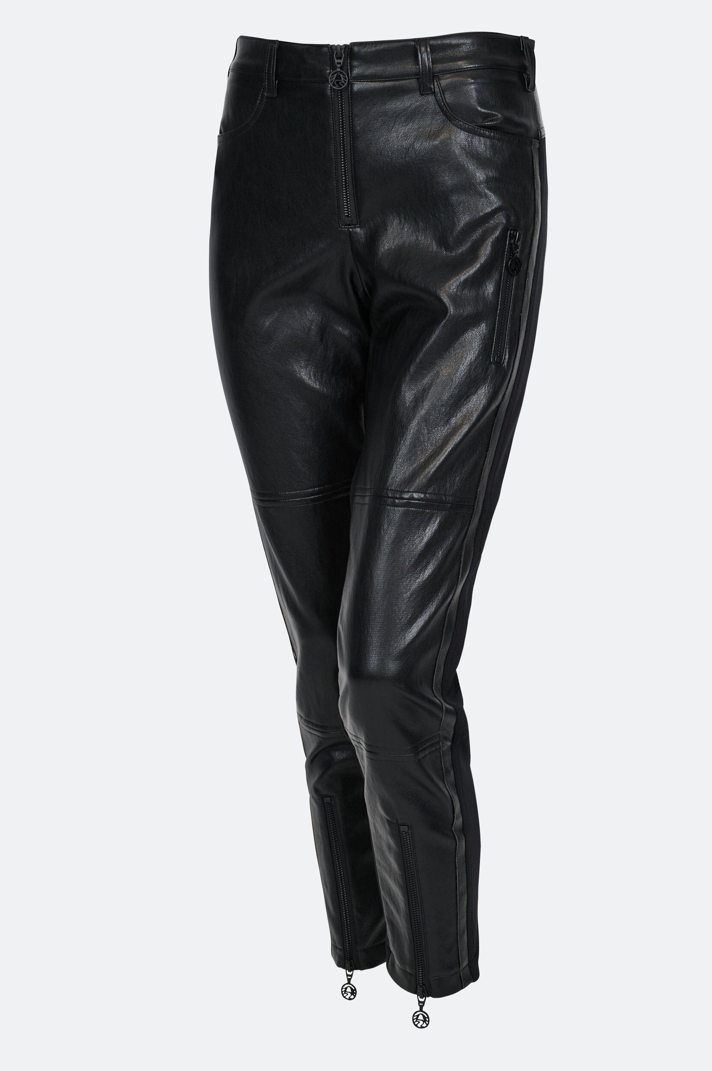 Slim Trousers in Biker Style
