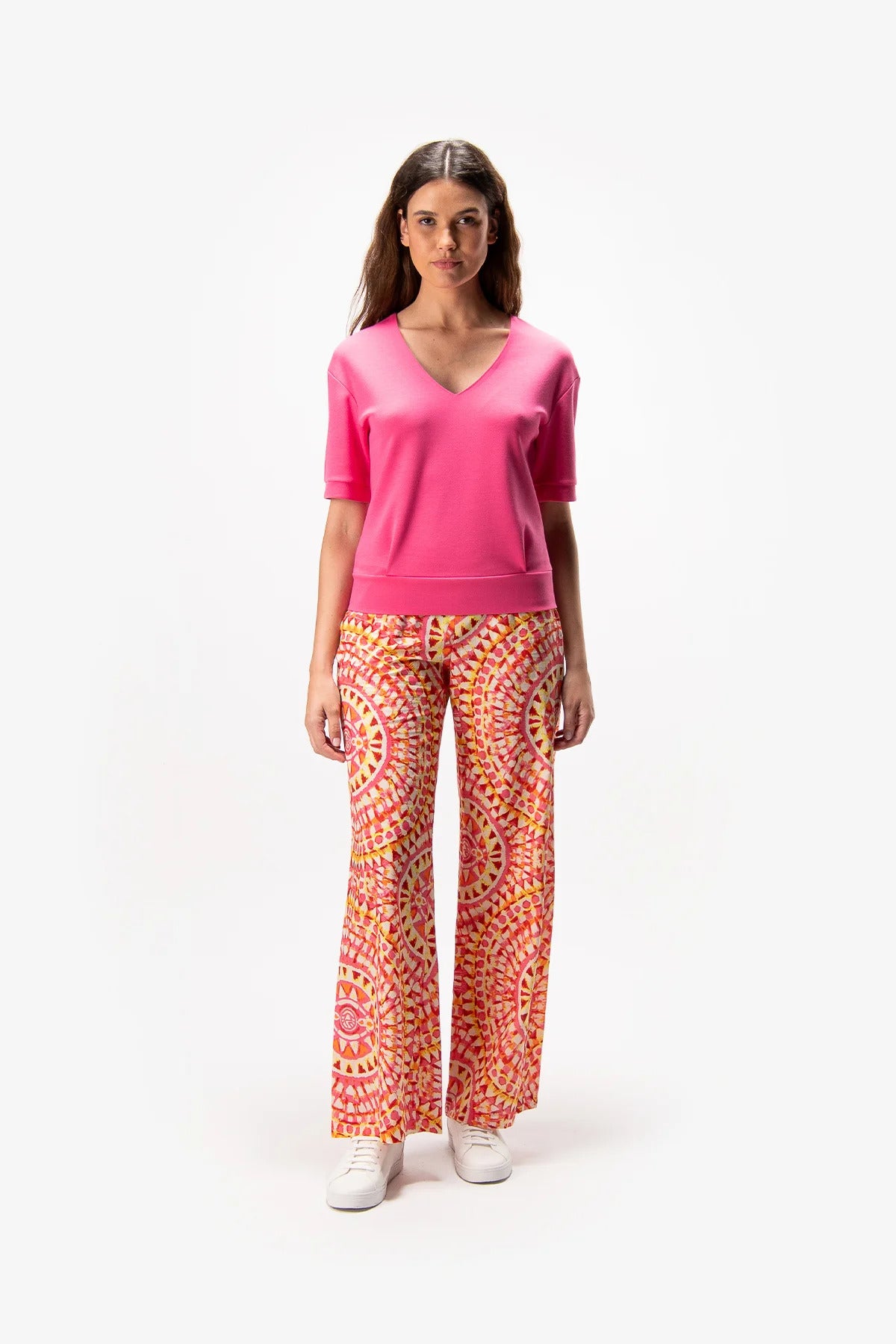 Flared Pants with Print