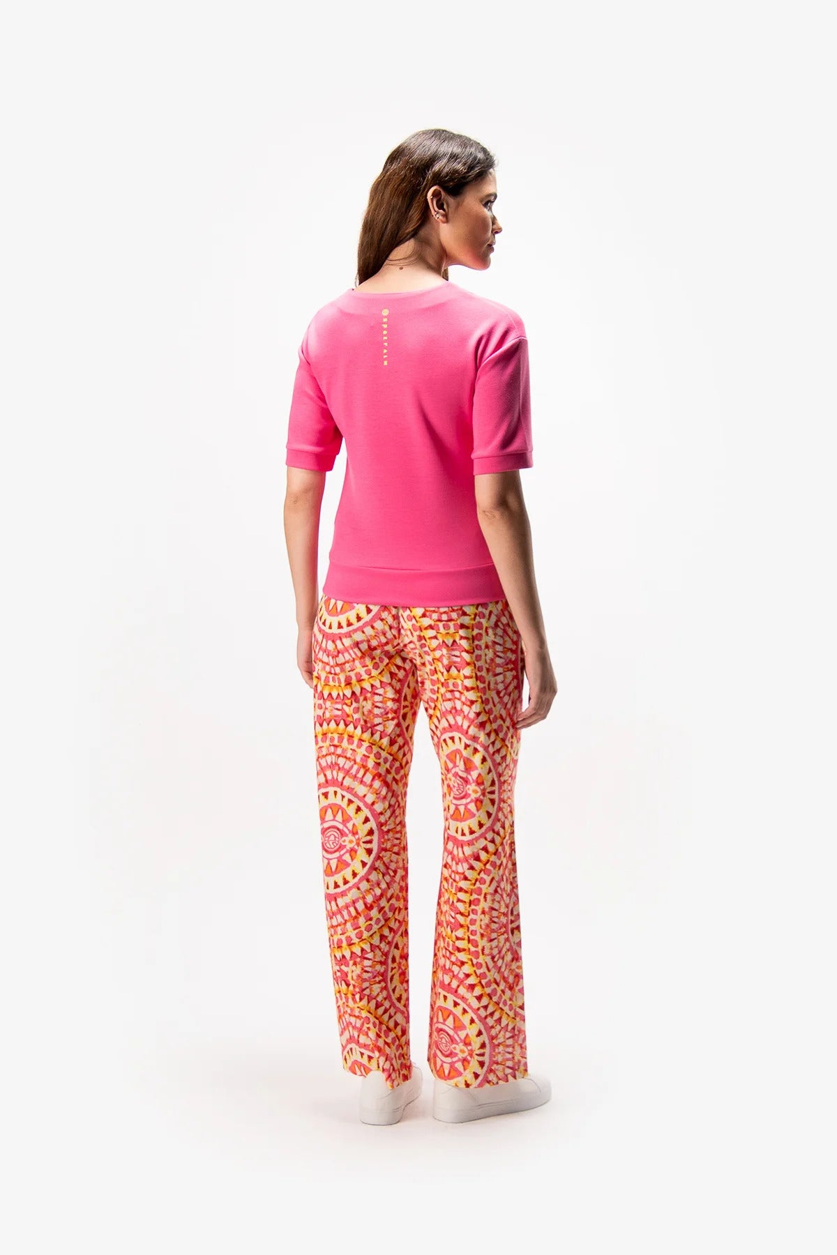Flared Pants with Print