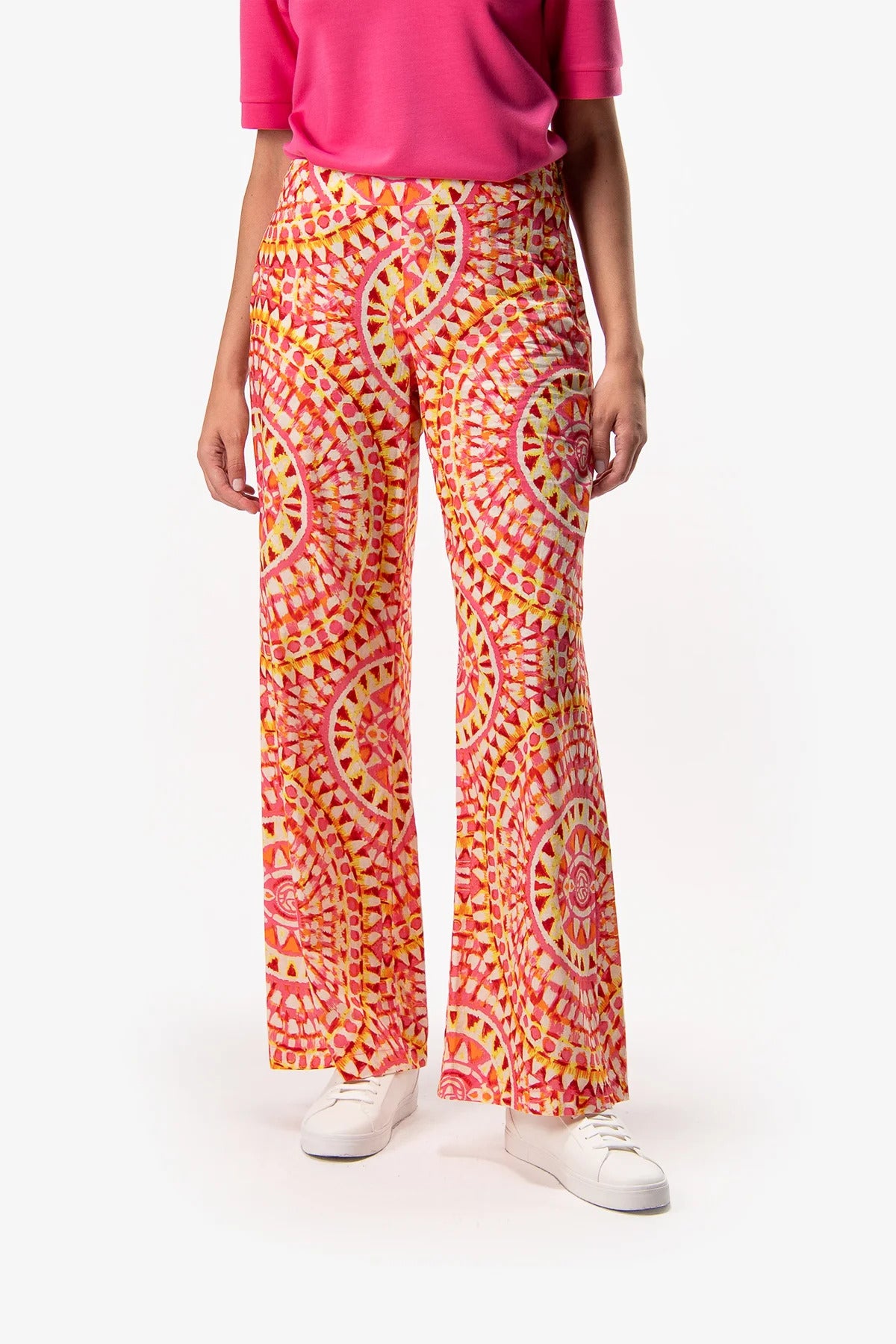 Flared Pants with Print