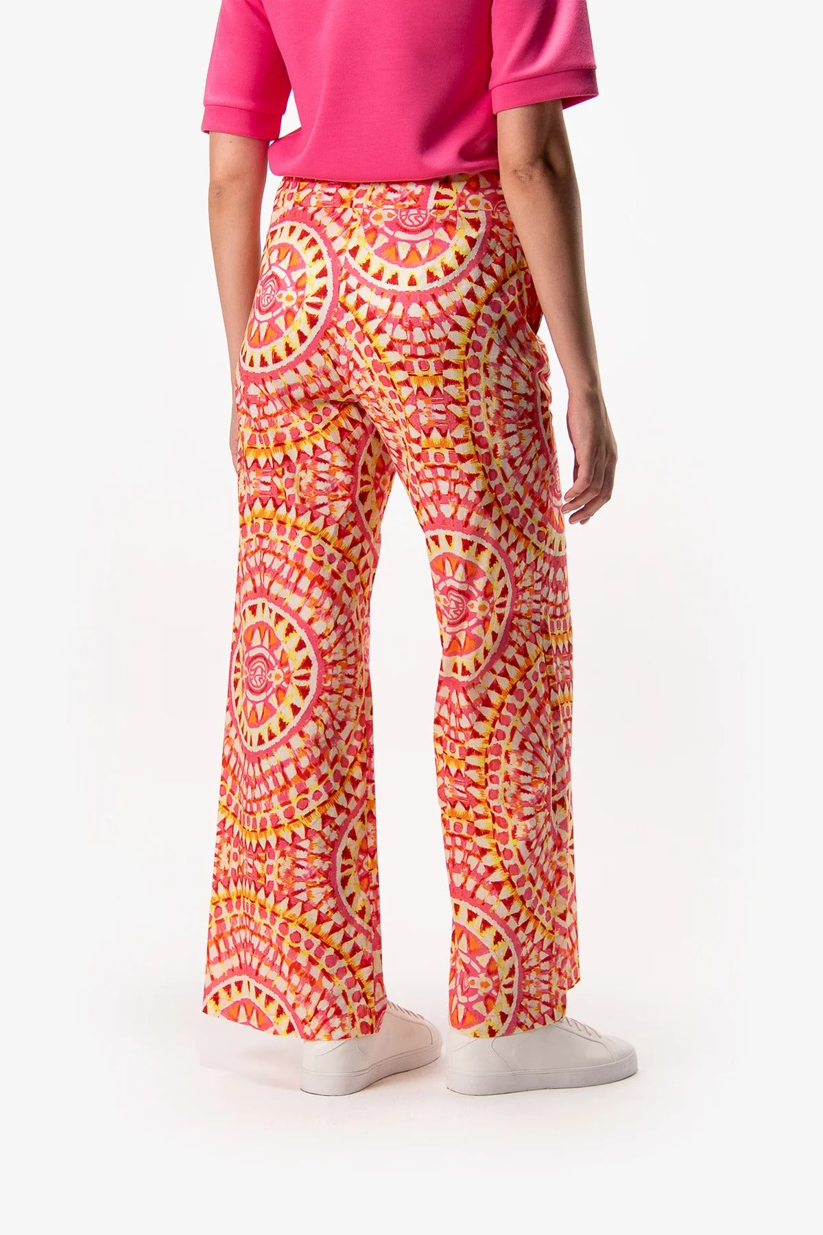 Flared Pants with Print