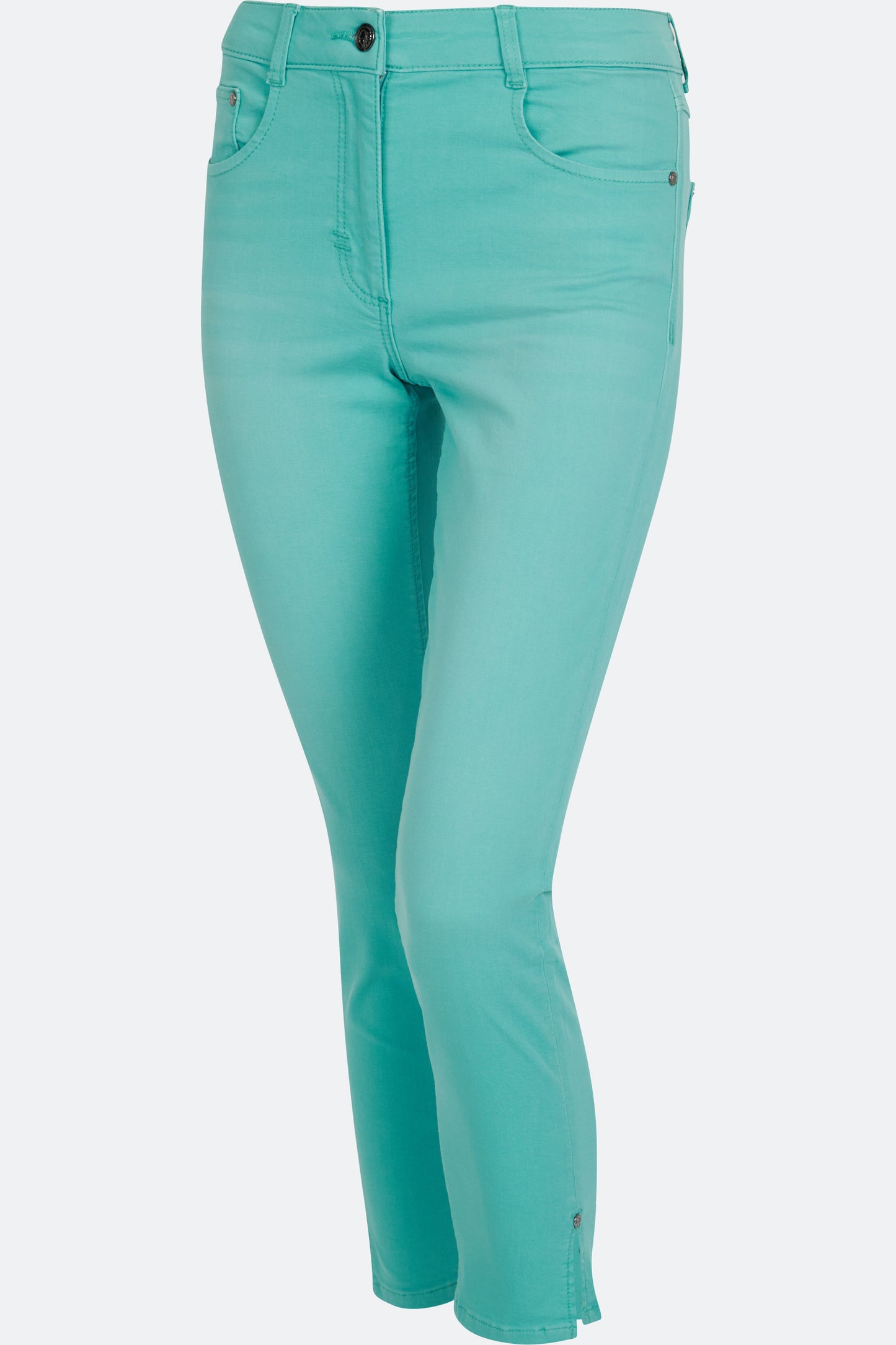 修身牛仔九分褲