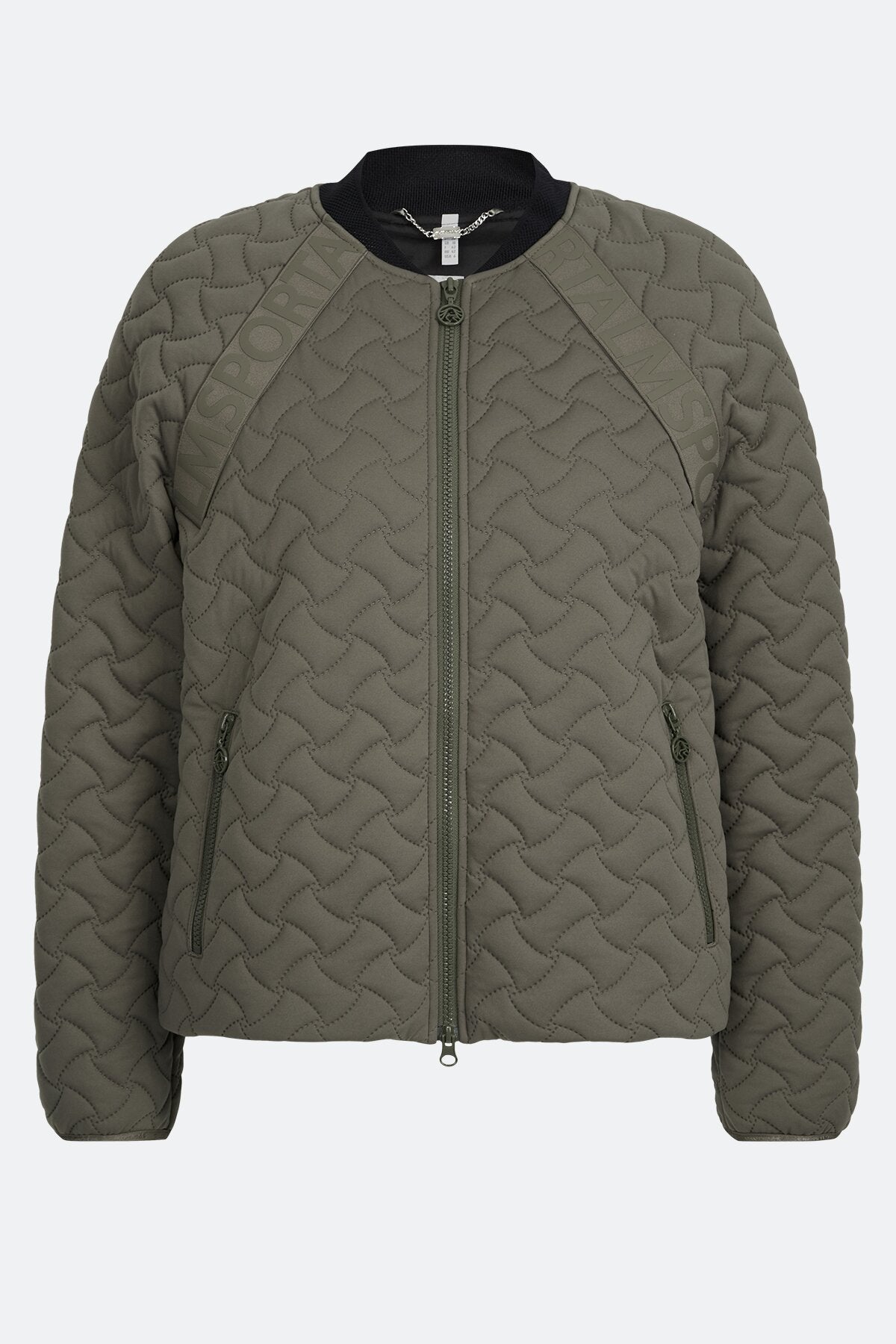 Jacket in Padded Jersey Quality