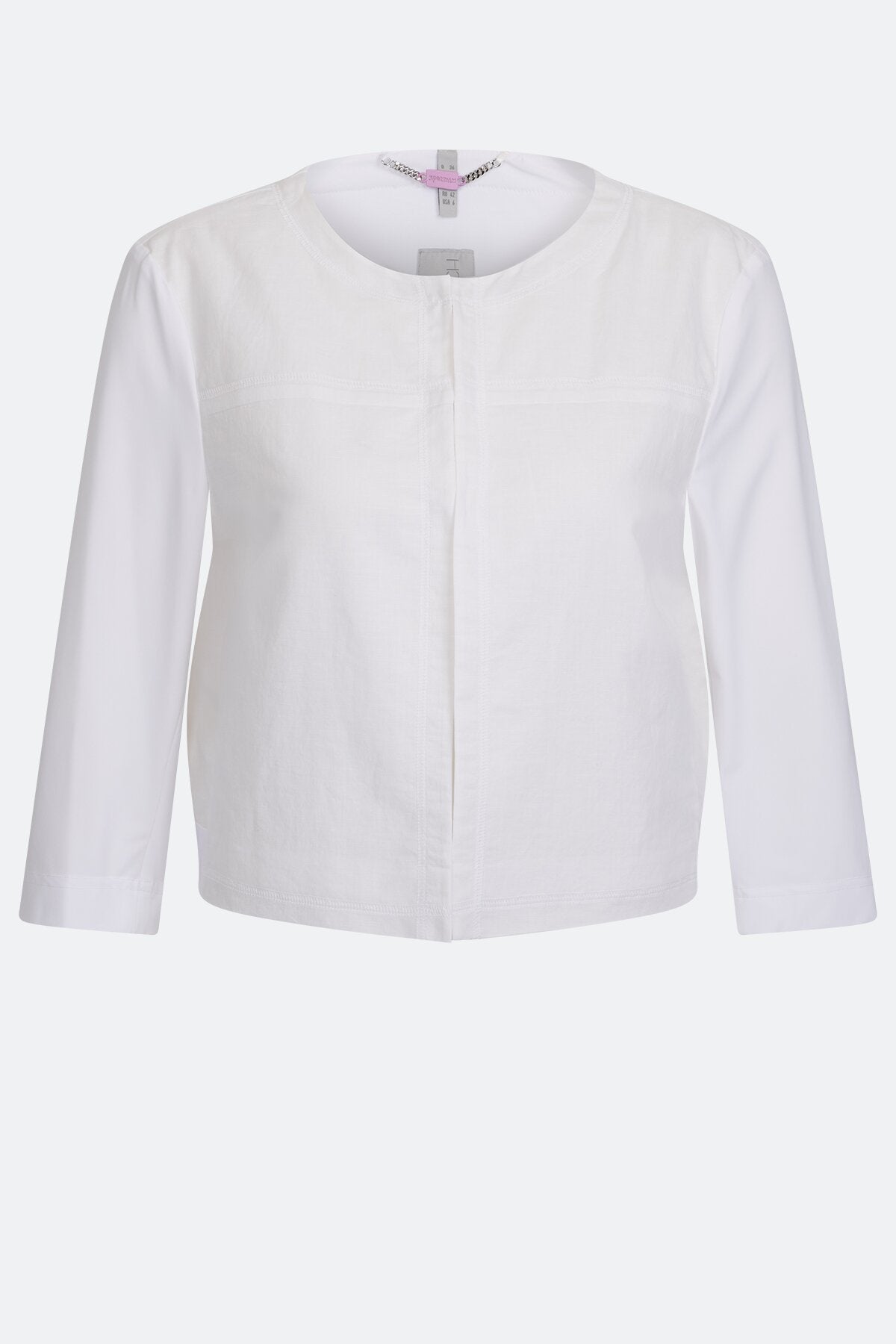 Round Neck Blouse Jacket