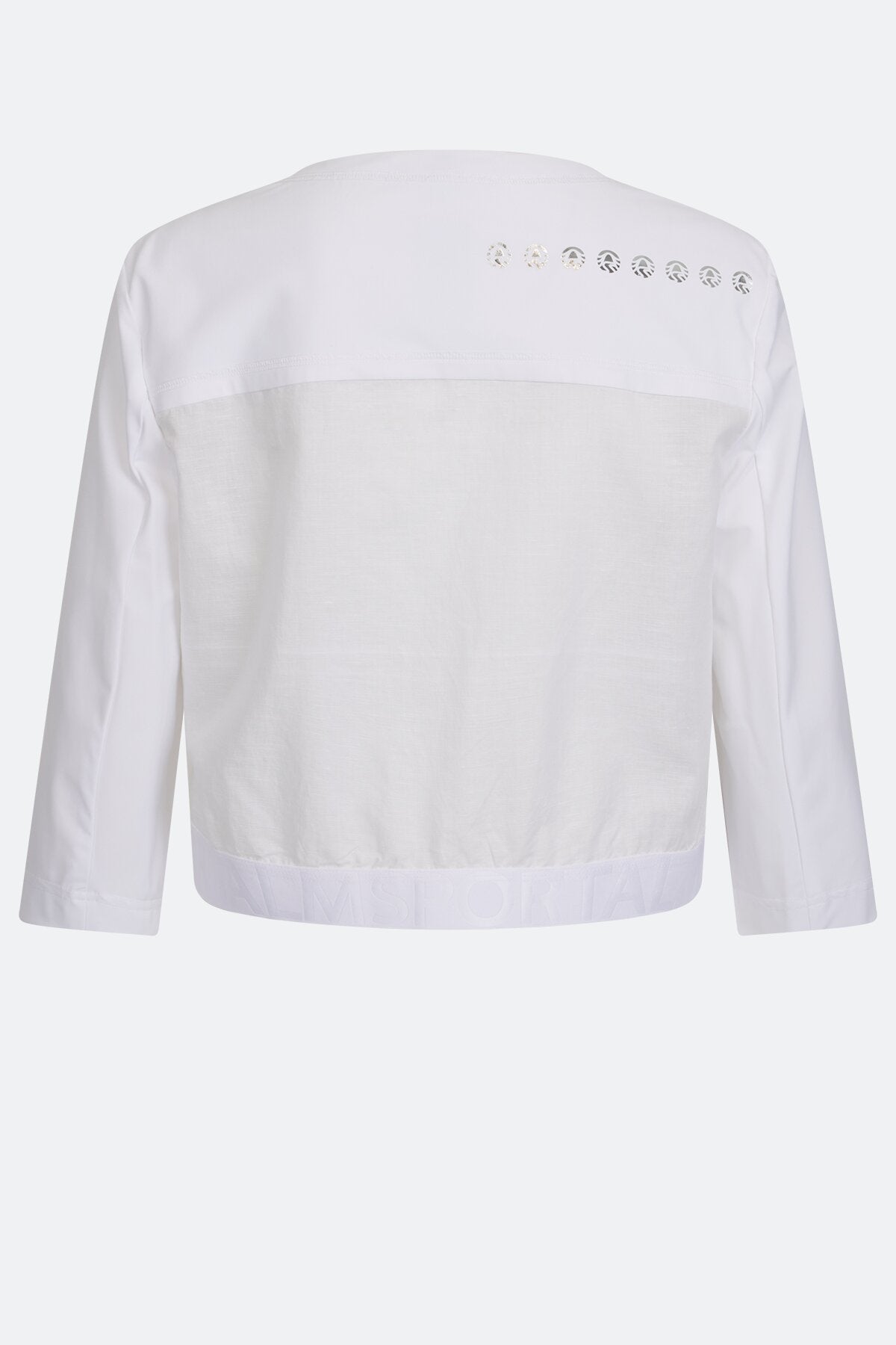 Round Neck Blouse Jacket