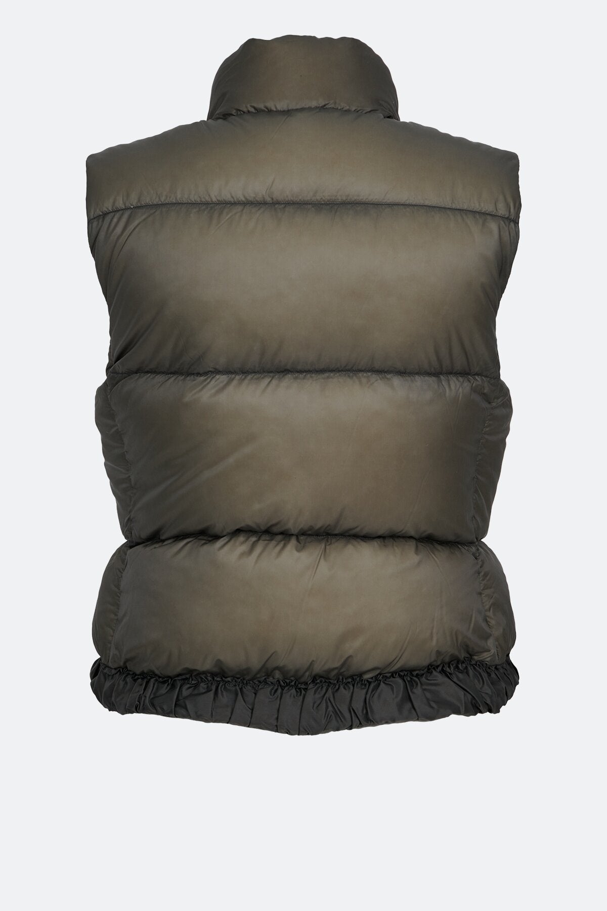 Down Vest with Lacing