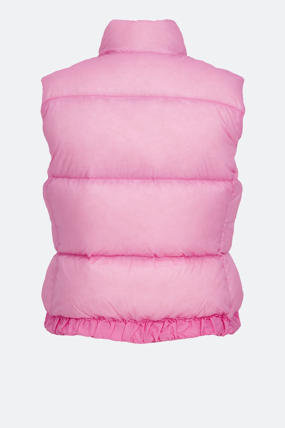Down Vest with Lacing