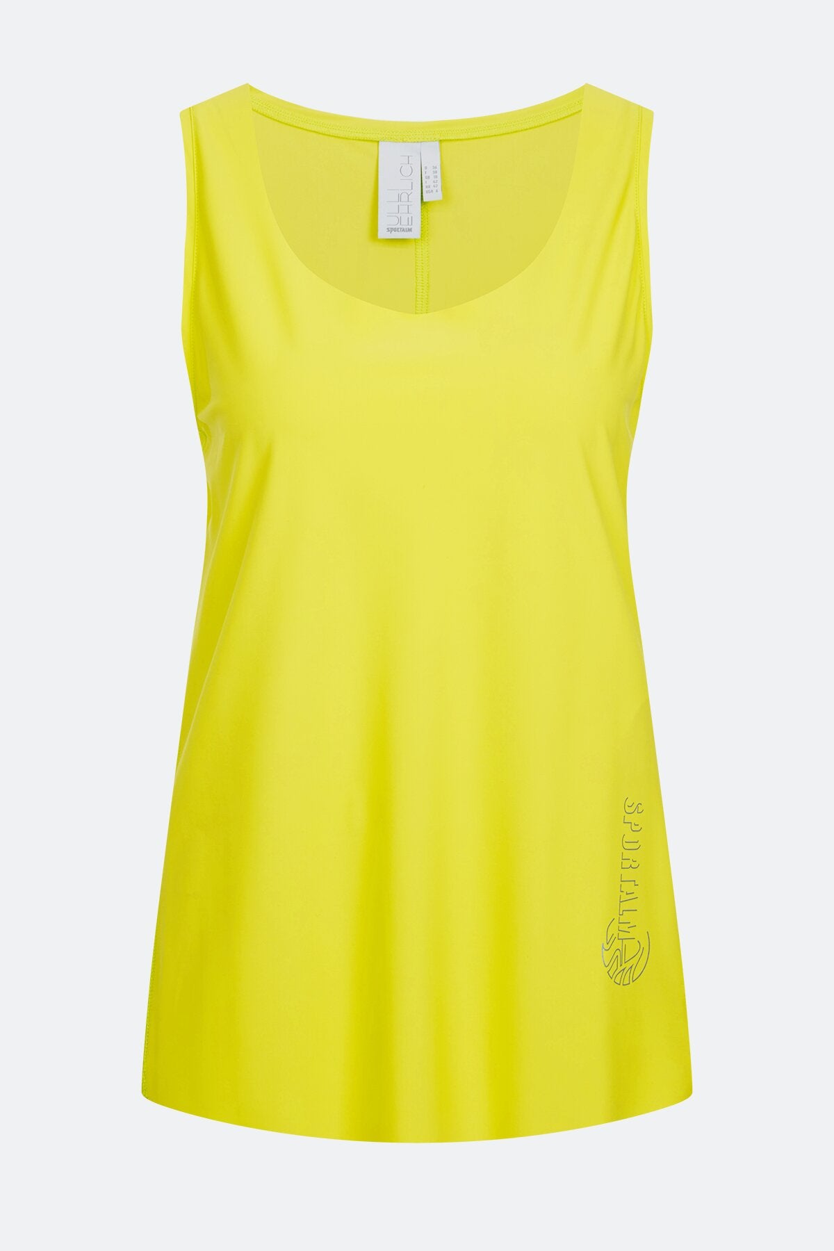 Sleeveless Shirt with Round Neck
