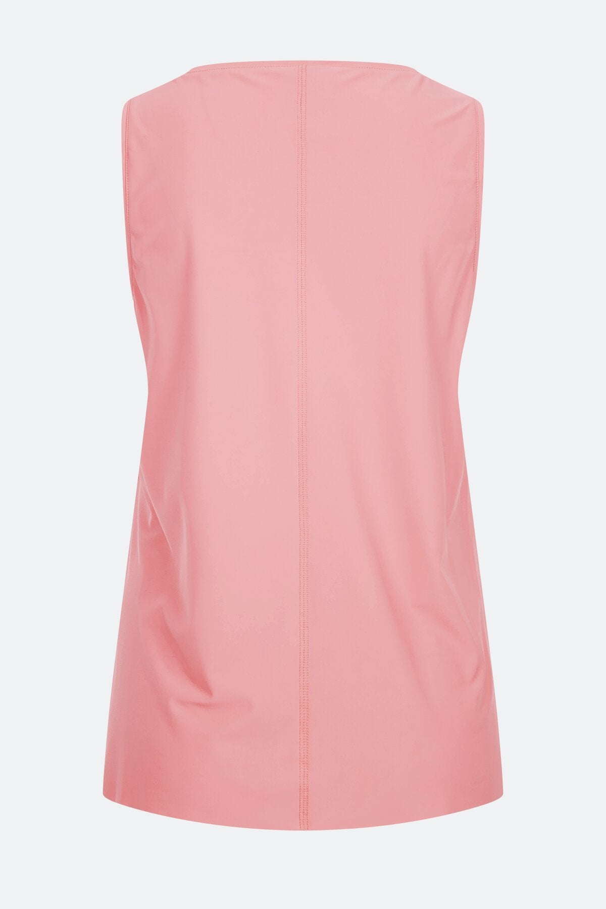 Sleeveless Shirt with Round Neck
