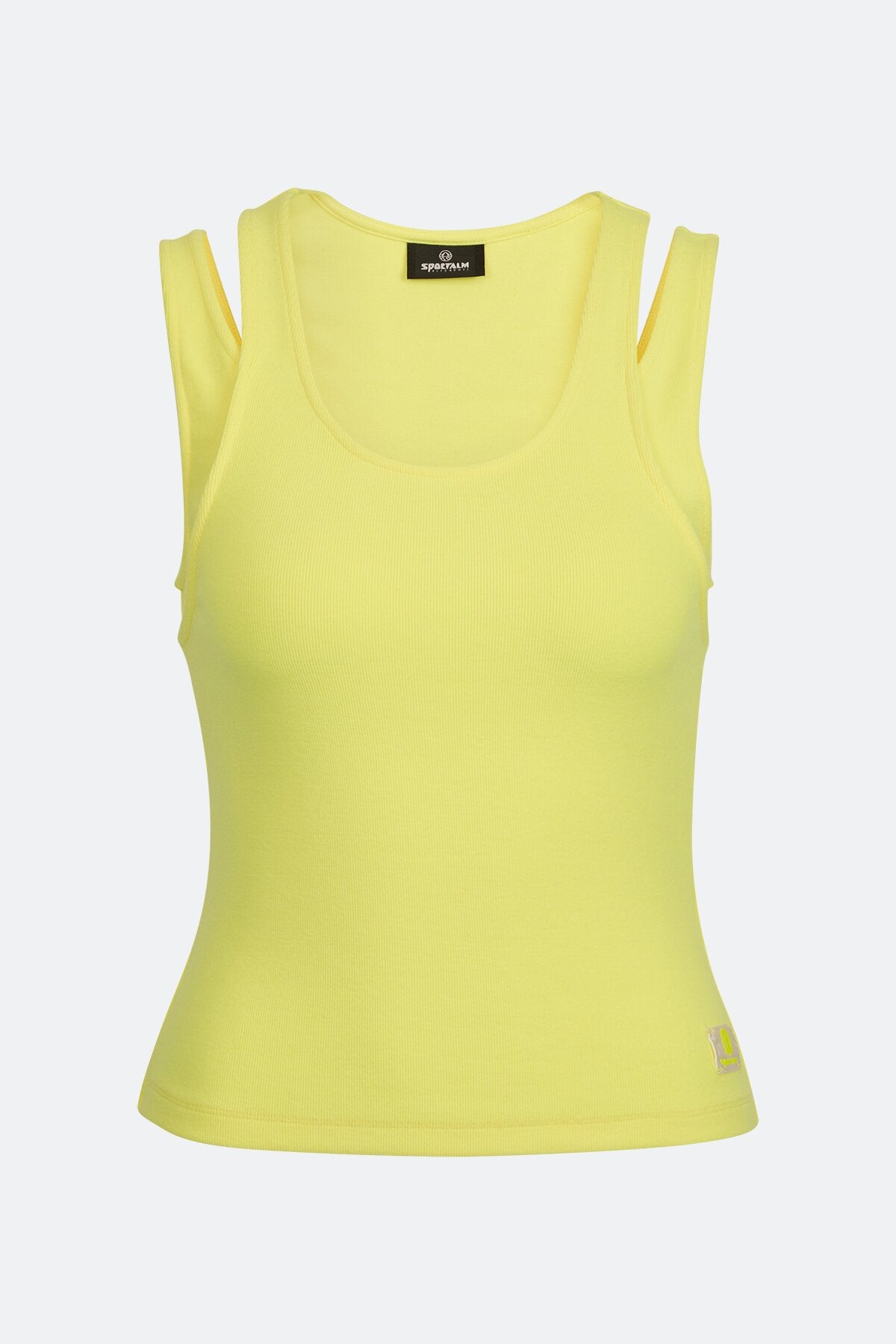 Sleeveless Bib Top