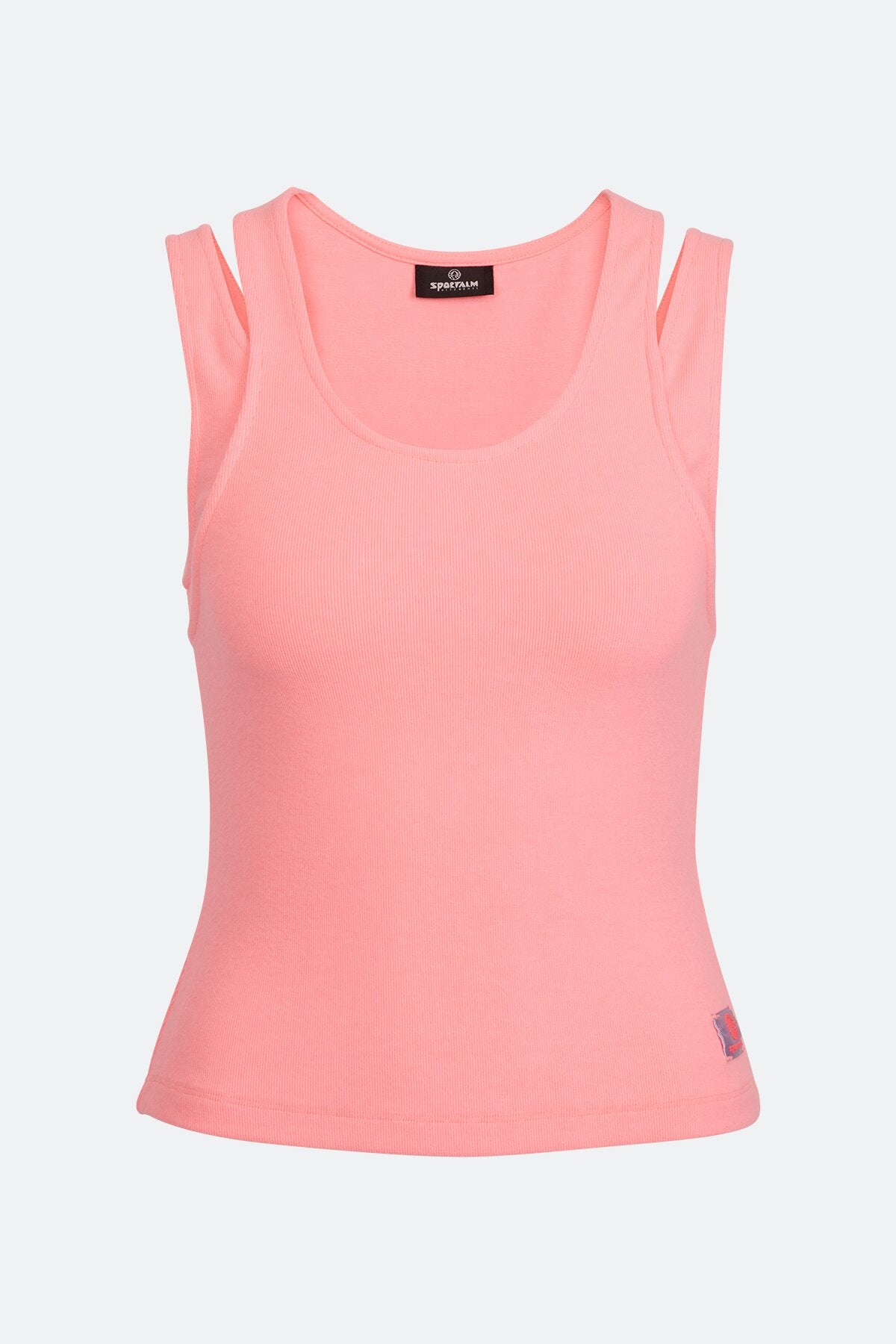 Sleeveless Bib Top