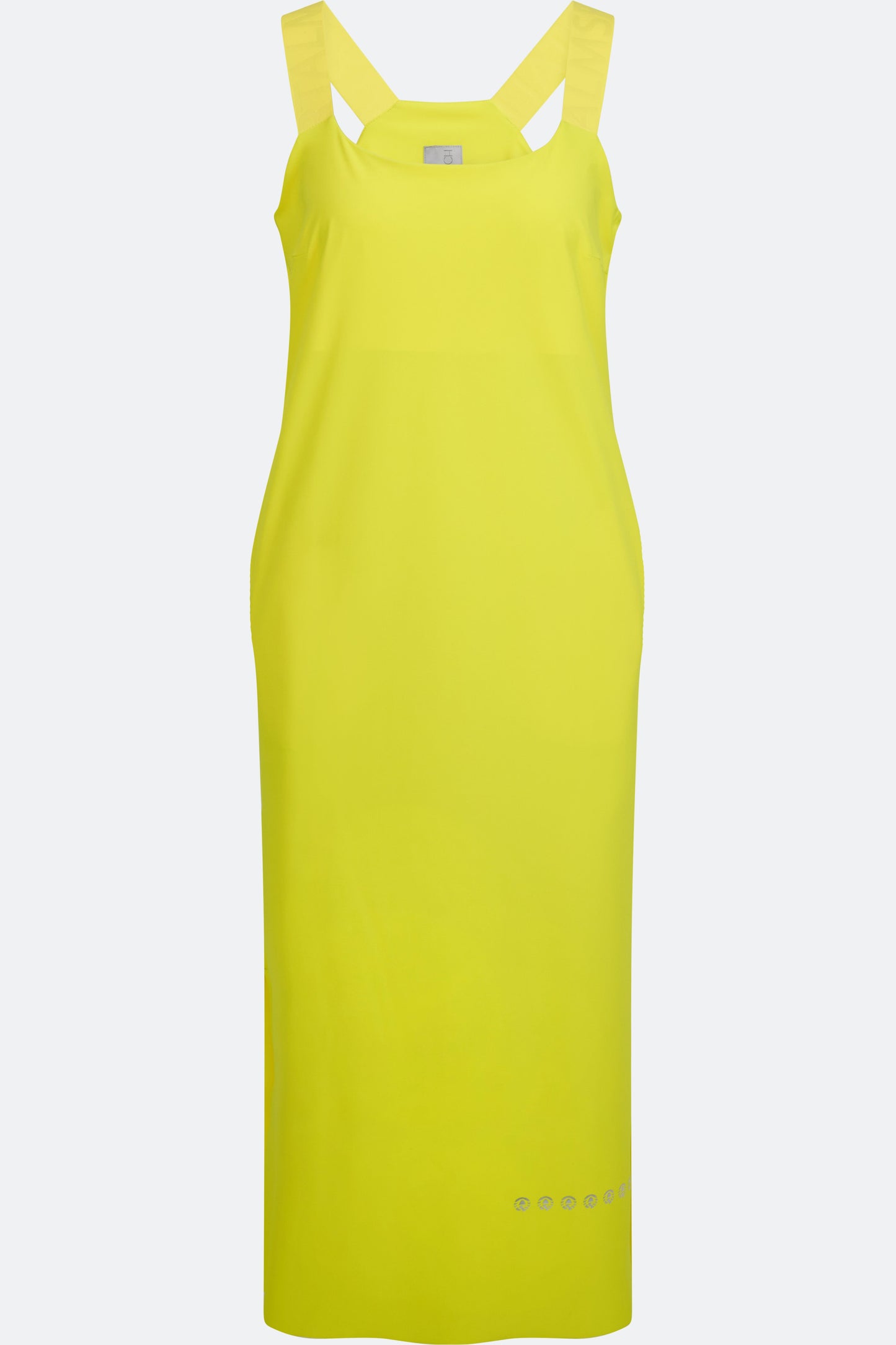 Sleeveless Dress with Round Neckline