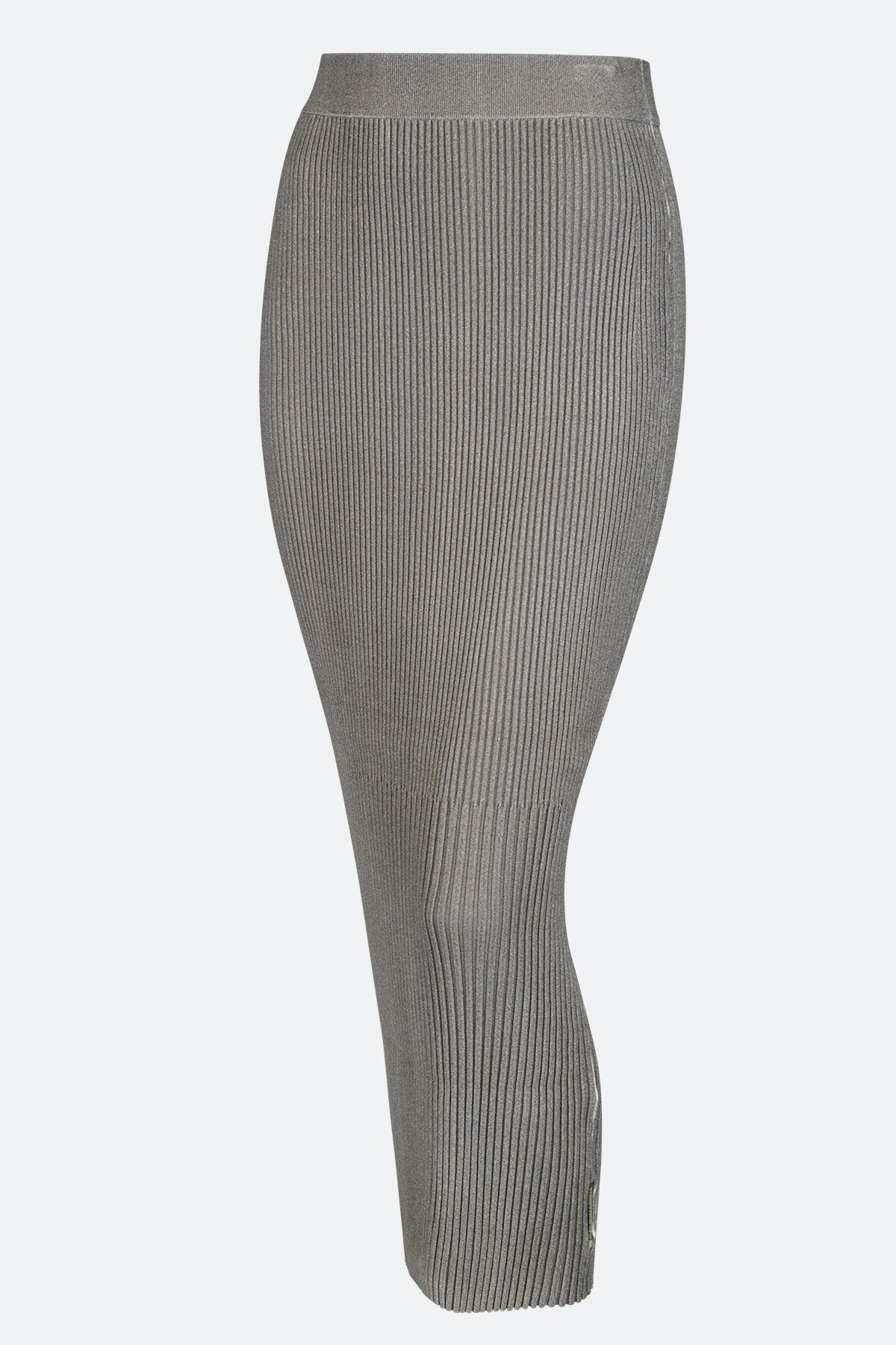 Ribbed Knitted Skirt