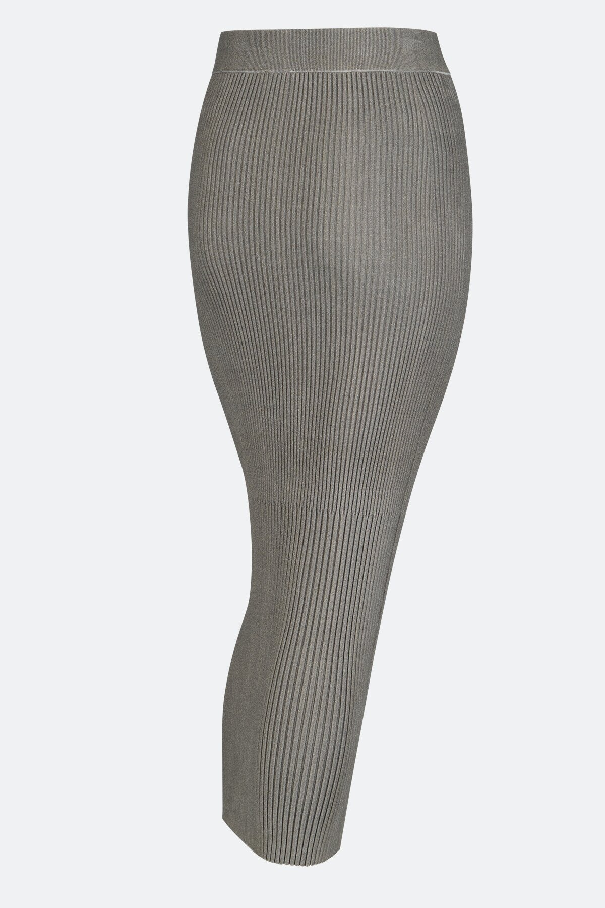 Ribbed Knitted Skirt