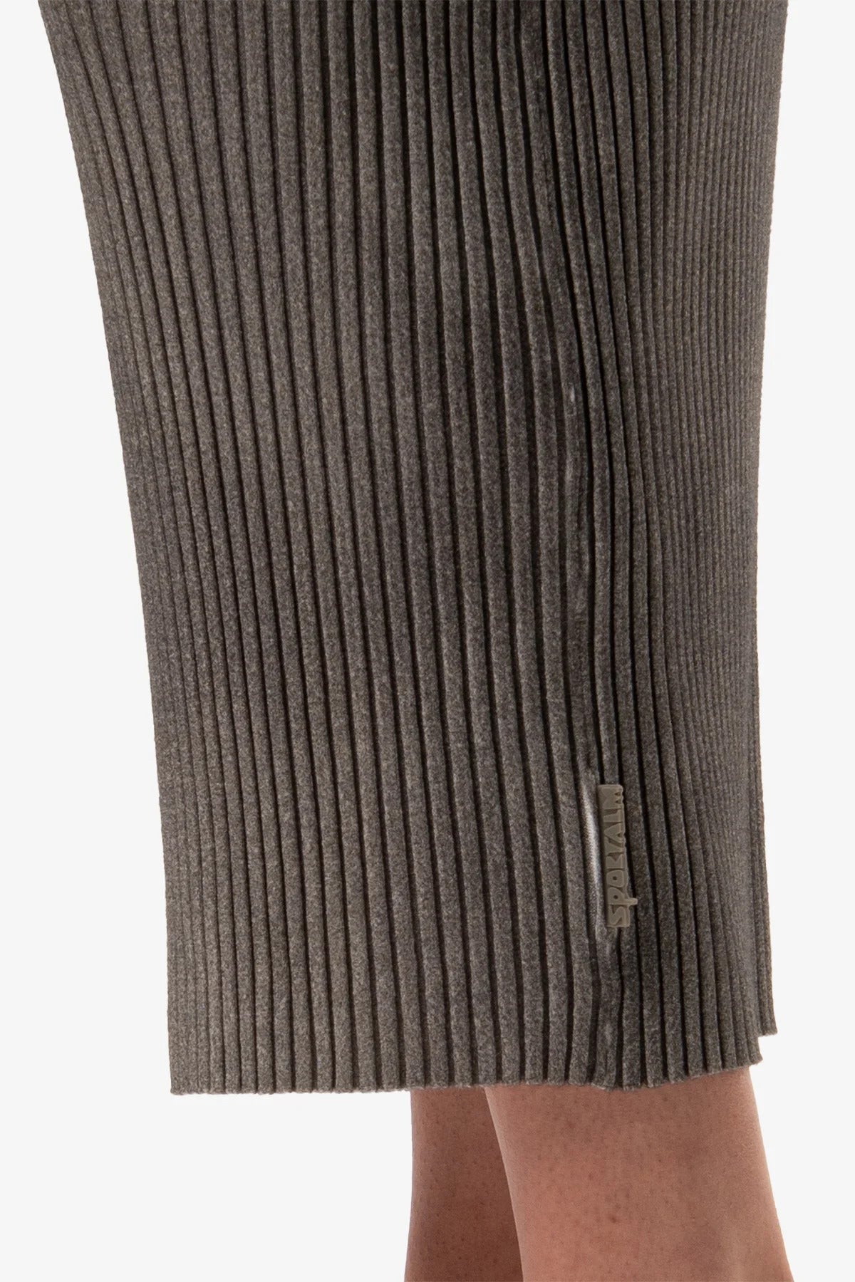Ribbed Knitted Skirt