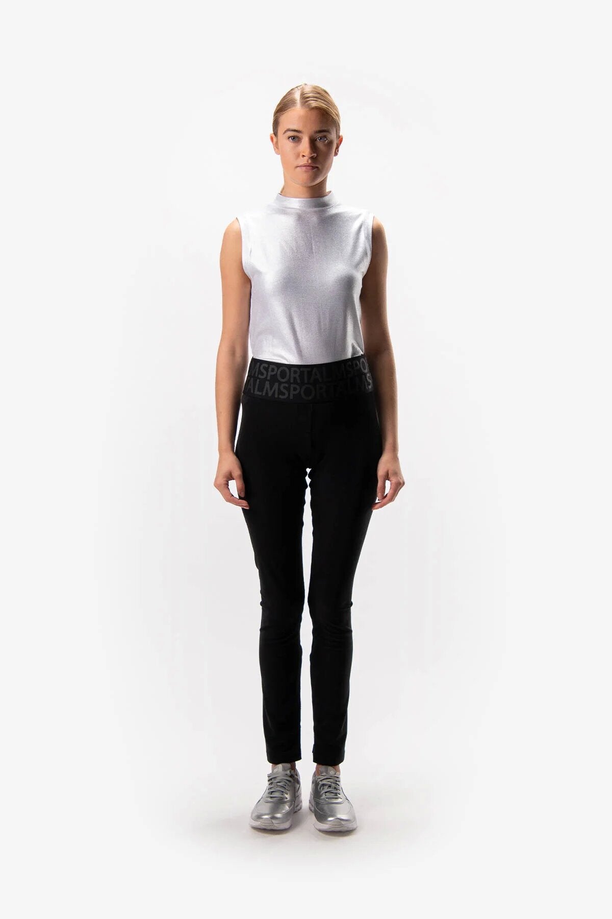 Leggings with Wide Waistband