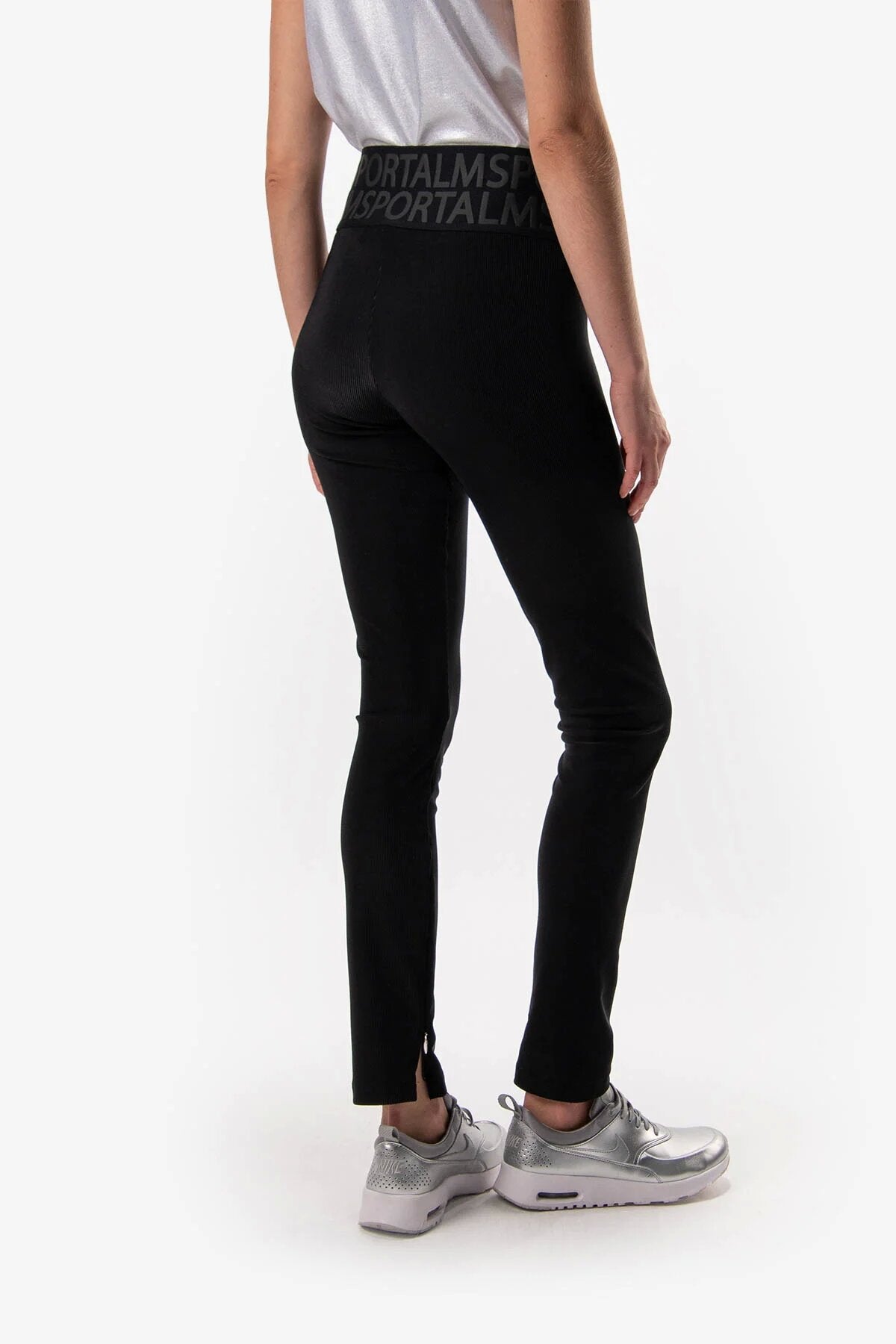Leggings with Wide Waistband