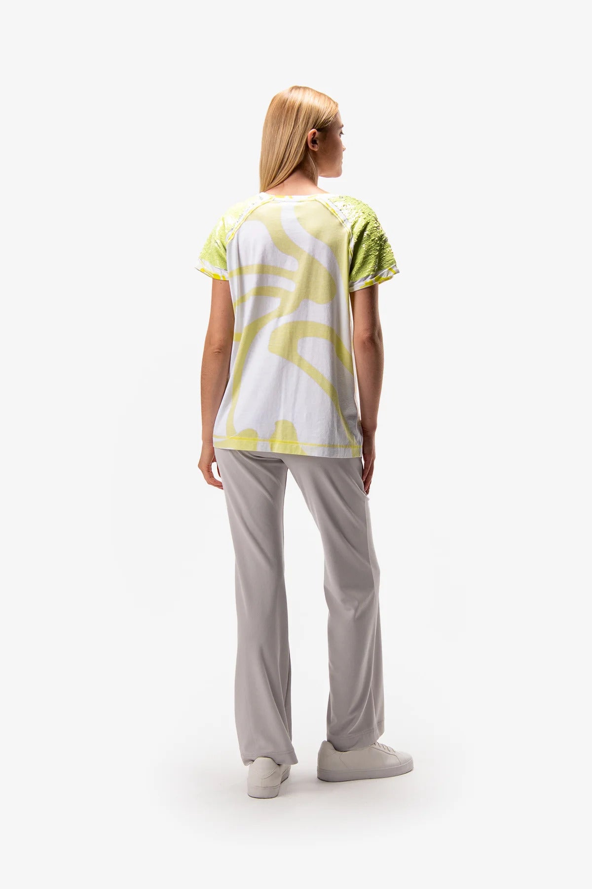 Flared Leg Trousers